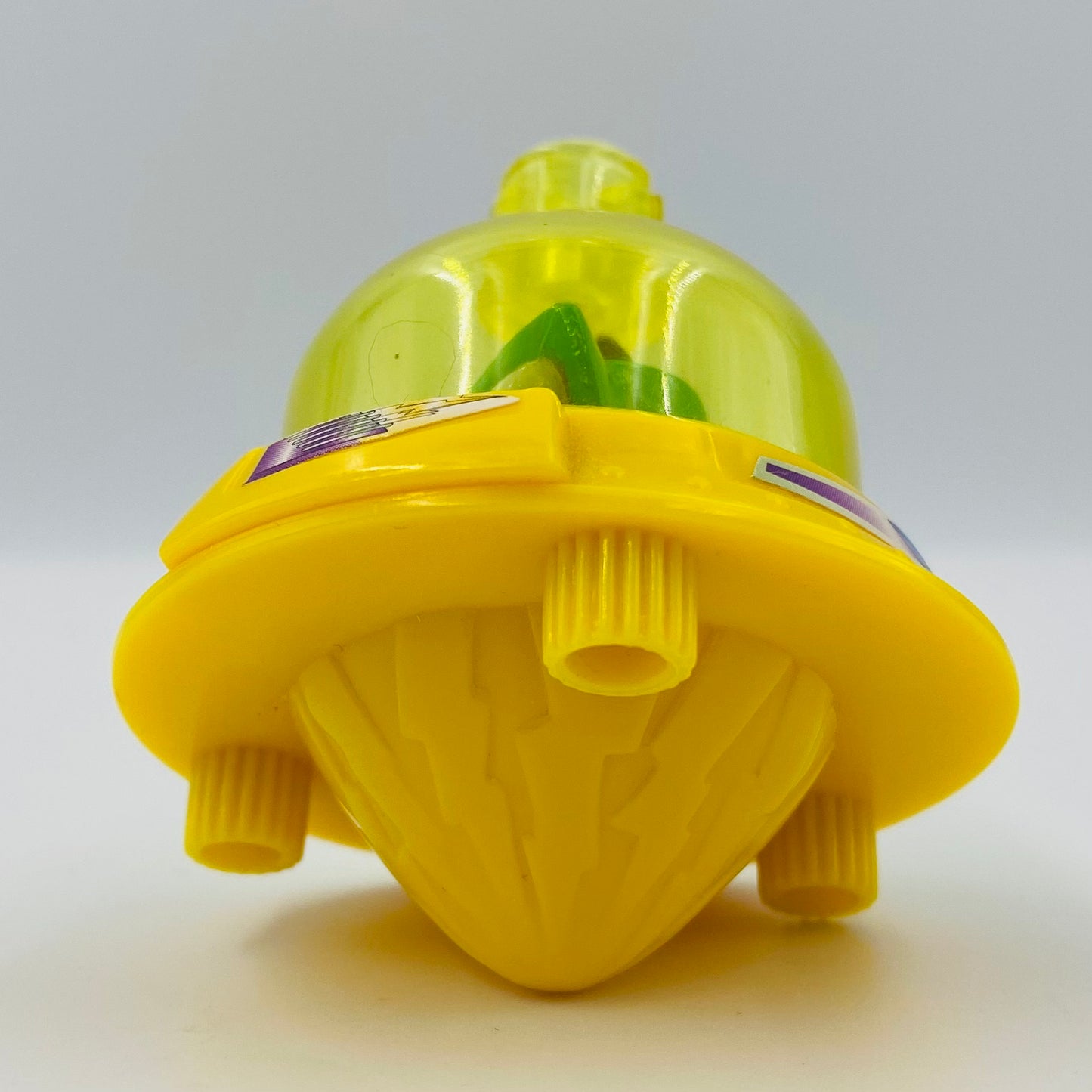 Buzz Lightyear of Star Command Commander Nebula McDonald's Happy Meal spinning launch toy (2001) loose