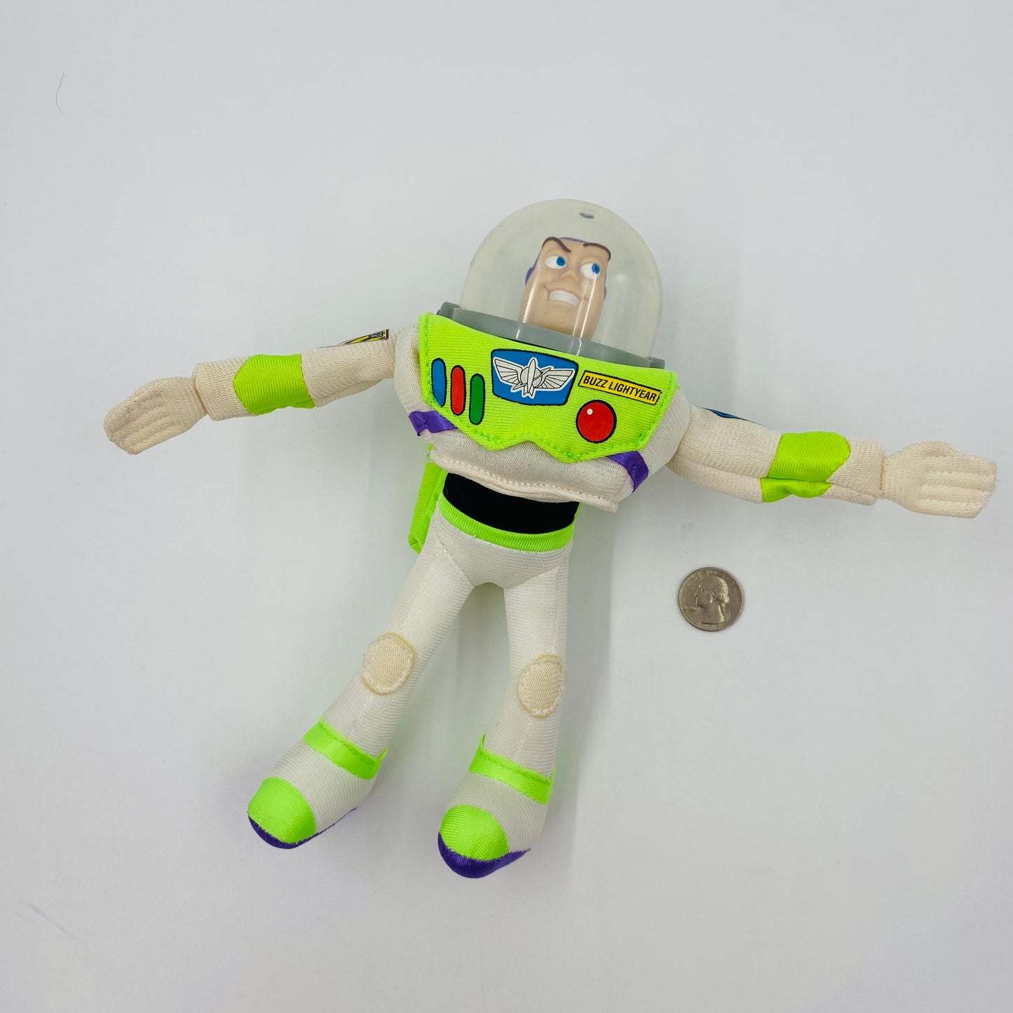 Toy Story Buzz Lightyear hand puppet Burger King Kids' Meal toy (1995) loose