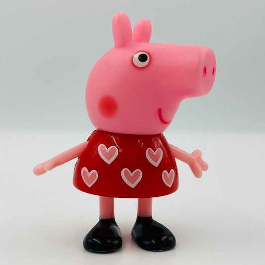 Peppa Pig (heart dress) loose 3” mini figure (2003) Jazwares