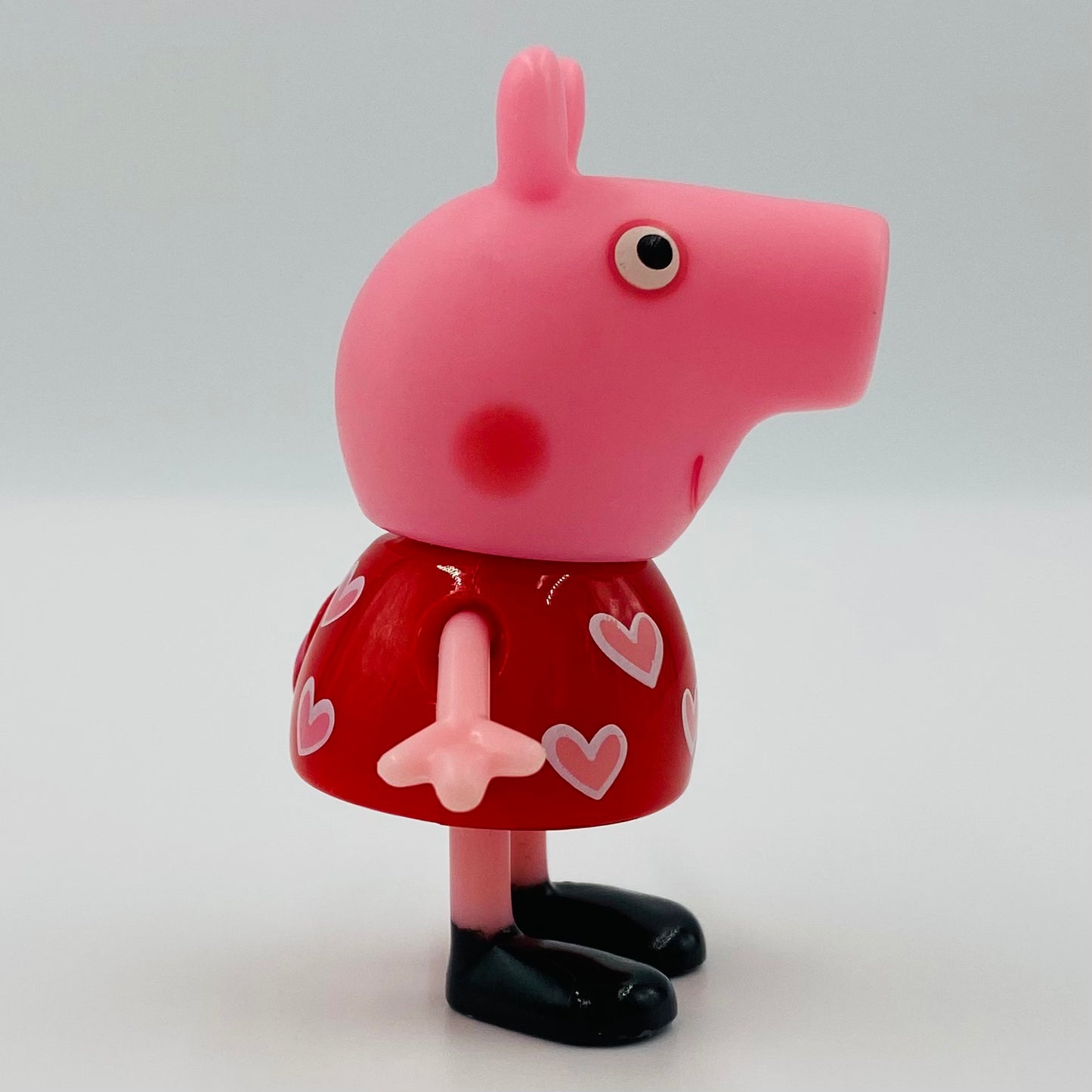 Peppa Pig (heart dress) loose 3” mini figure (2003) Jazwares