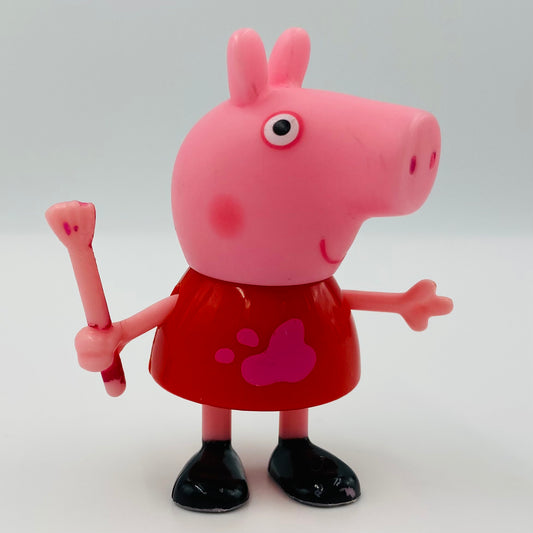 Peppa Pig (paintbrush) loose 3” mini figure (2003) Jazwares