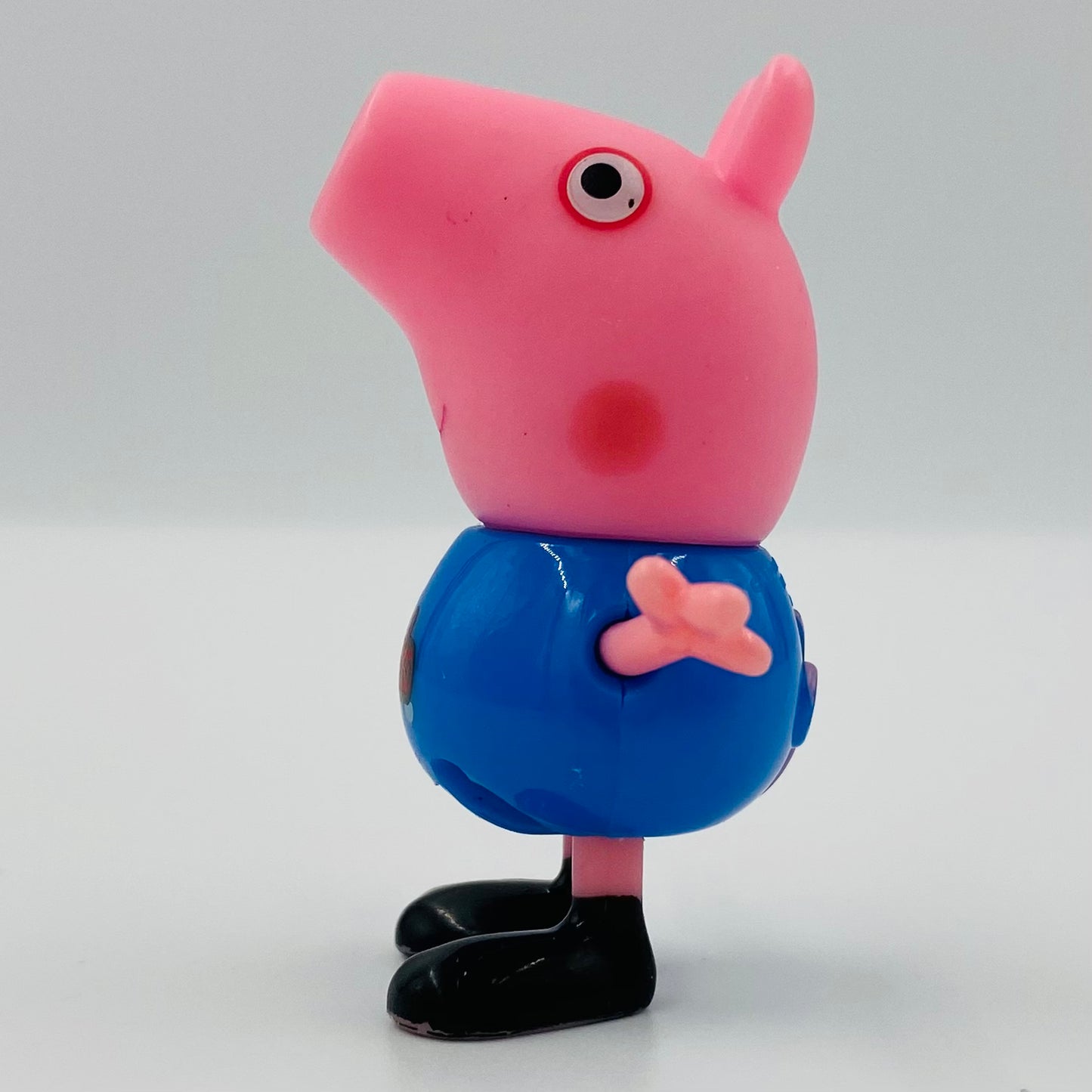 Peppa Pig George Pig (train shirt) loose 3” mini figure (2003) Jazwares