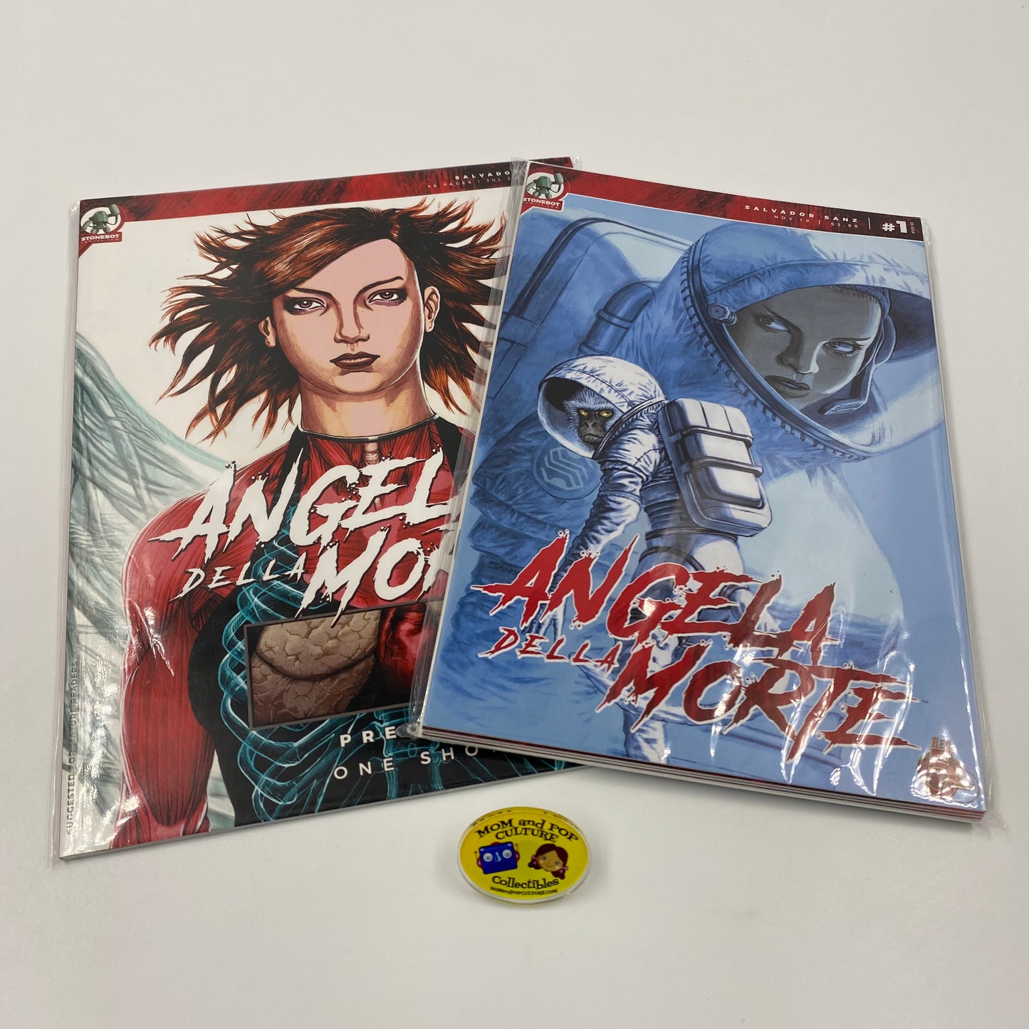 Angela Della Morte #1-4 (2019-2020) Angela Della Morte volume 2 #1-3 (2020) & Angela Della Morte prequel one-shot (2021) Red 5