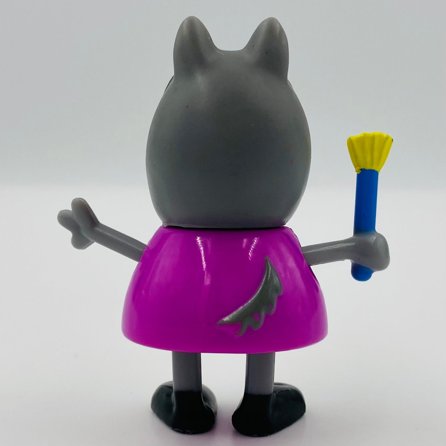 Peppa Pig Wendy Wolf (paintbrush) loose 3” mini figure (2003) Jazwares