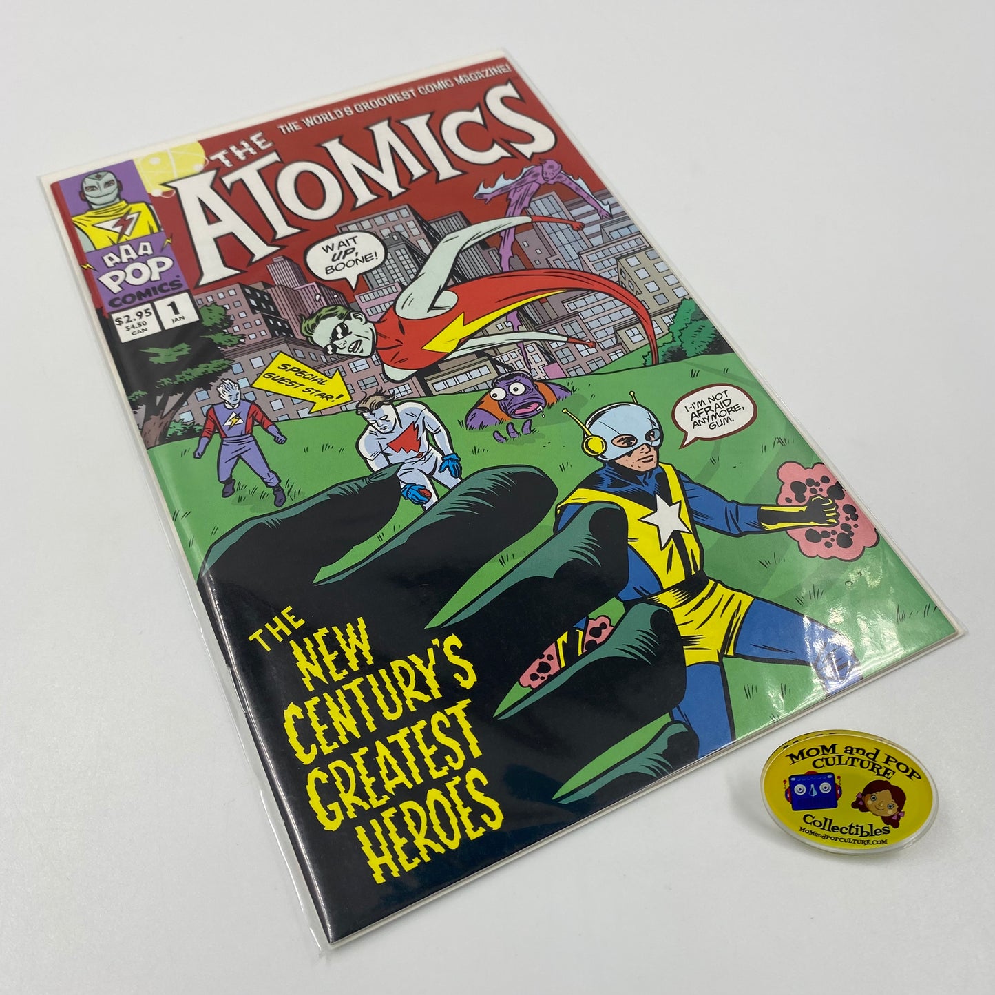 Atomics #1 (2000) AAA Pop (VF)