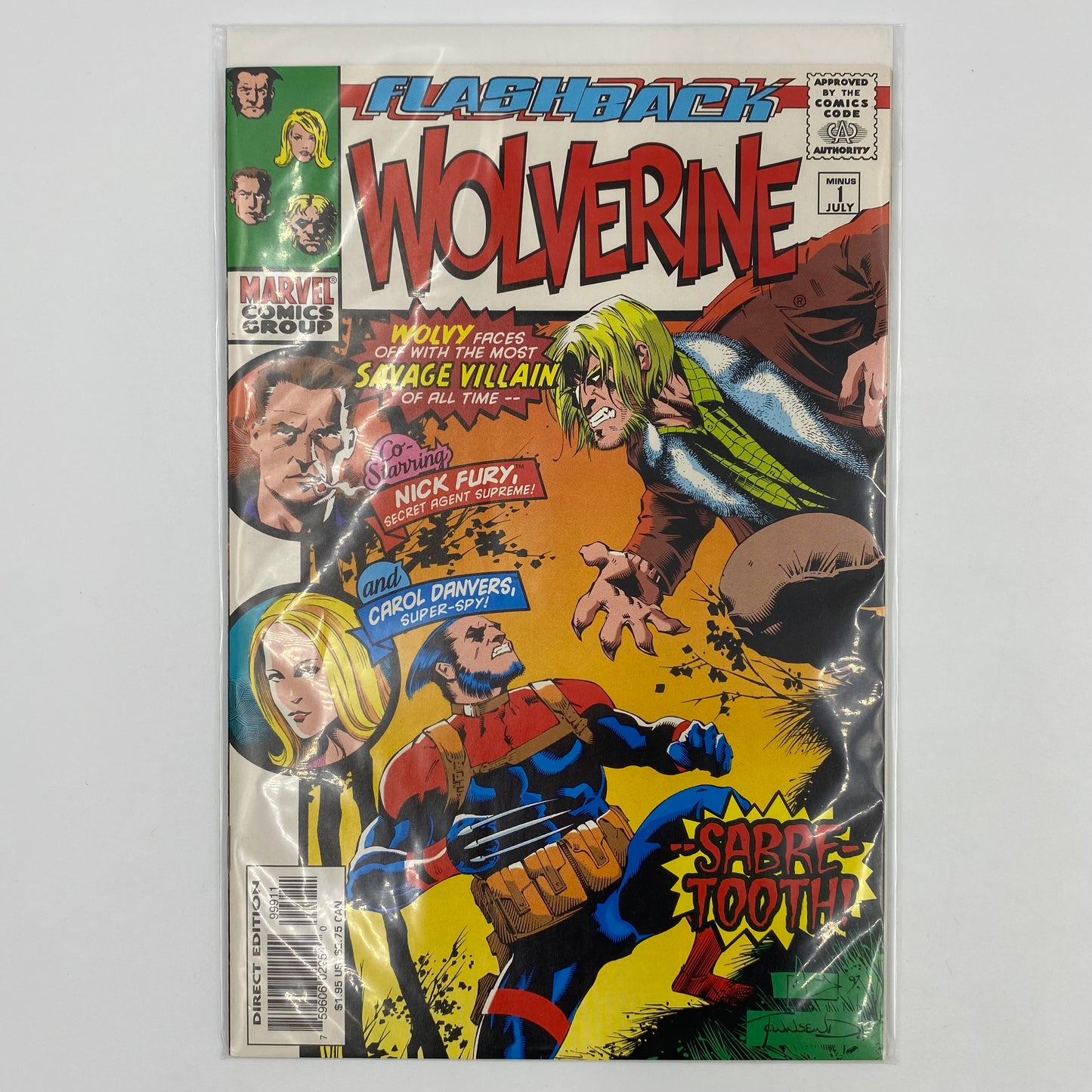 Wolverine #-1 (1997) Marvel