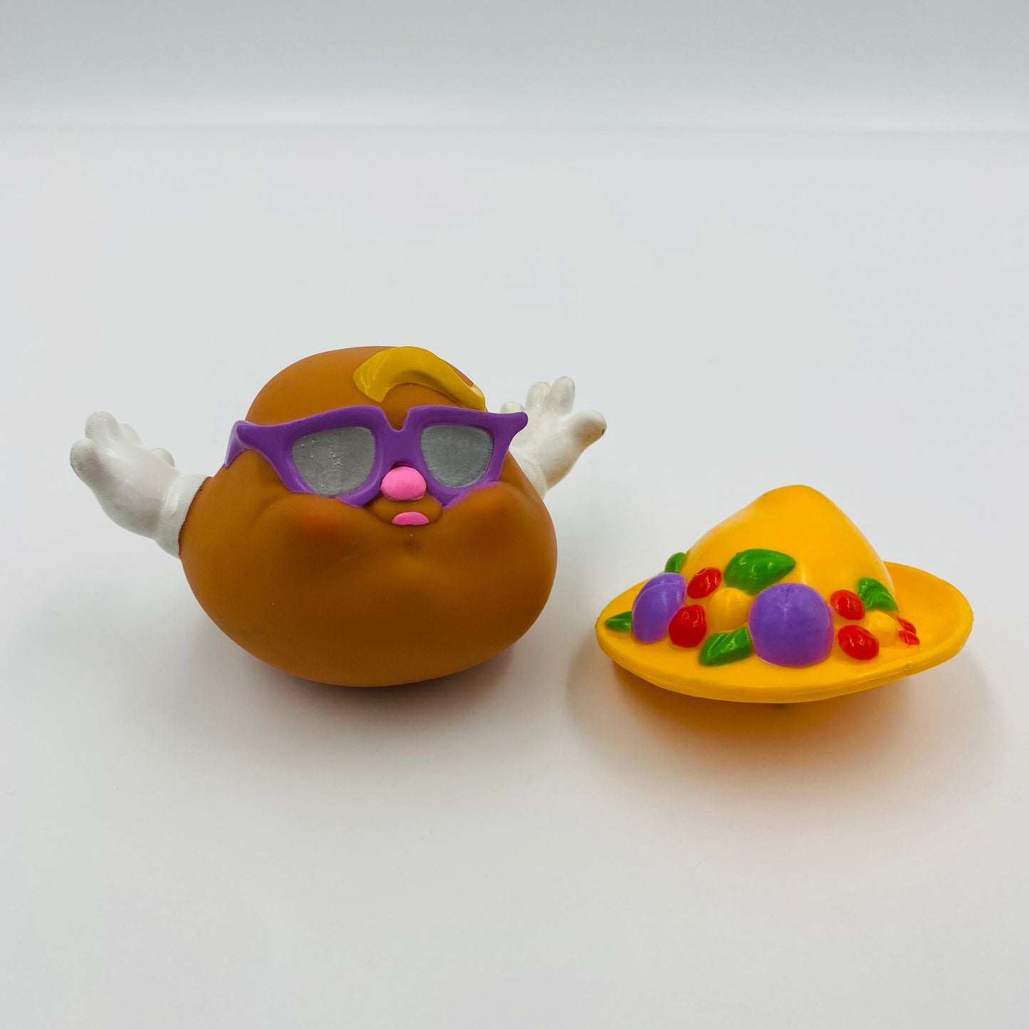 Playskool Potato Head Kids Krispy with hat only Wendy's Kids' Meal toy (1988) loose