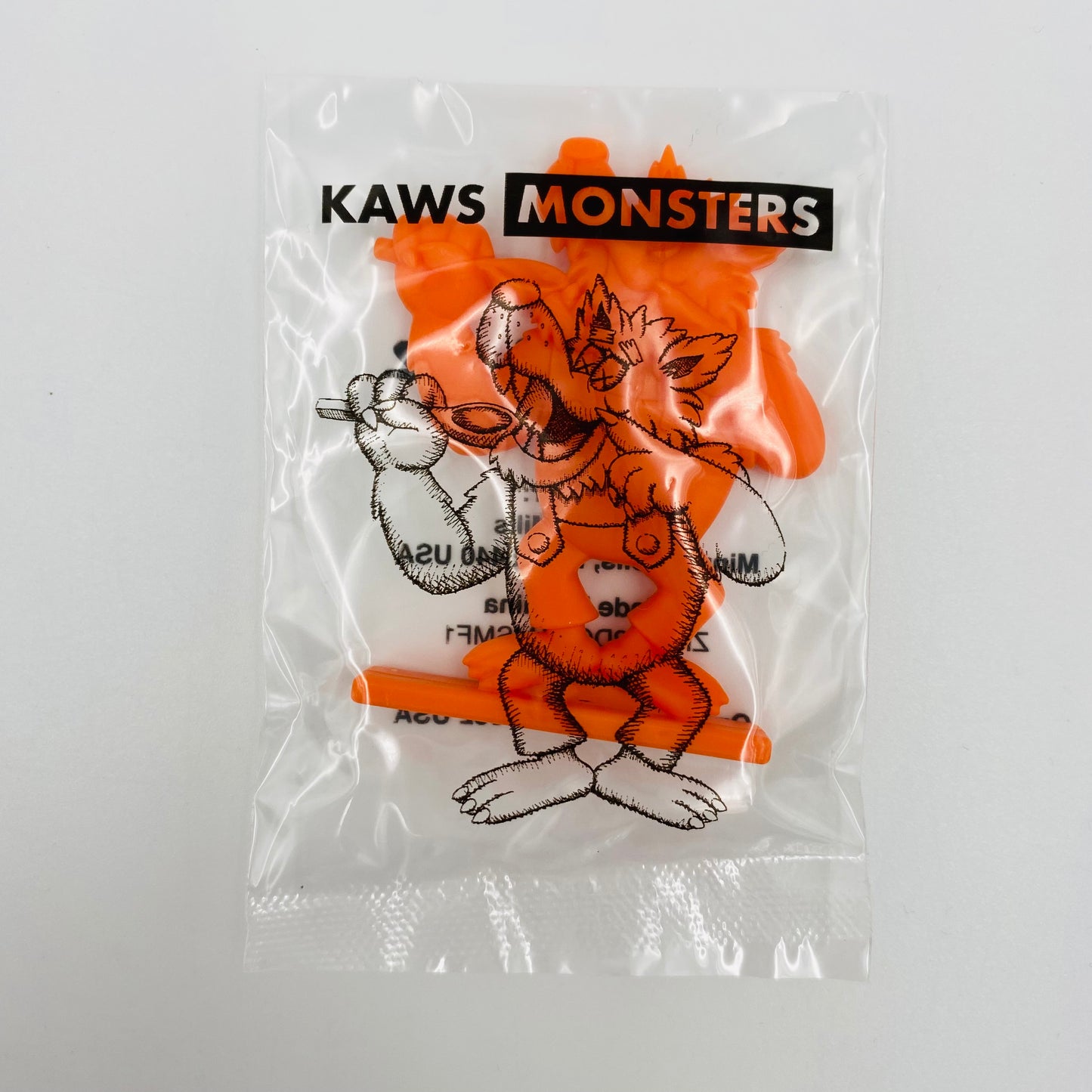 General Mills Cereal Monsters Kaws mail away 4pk figurine set (2022) bagged