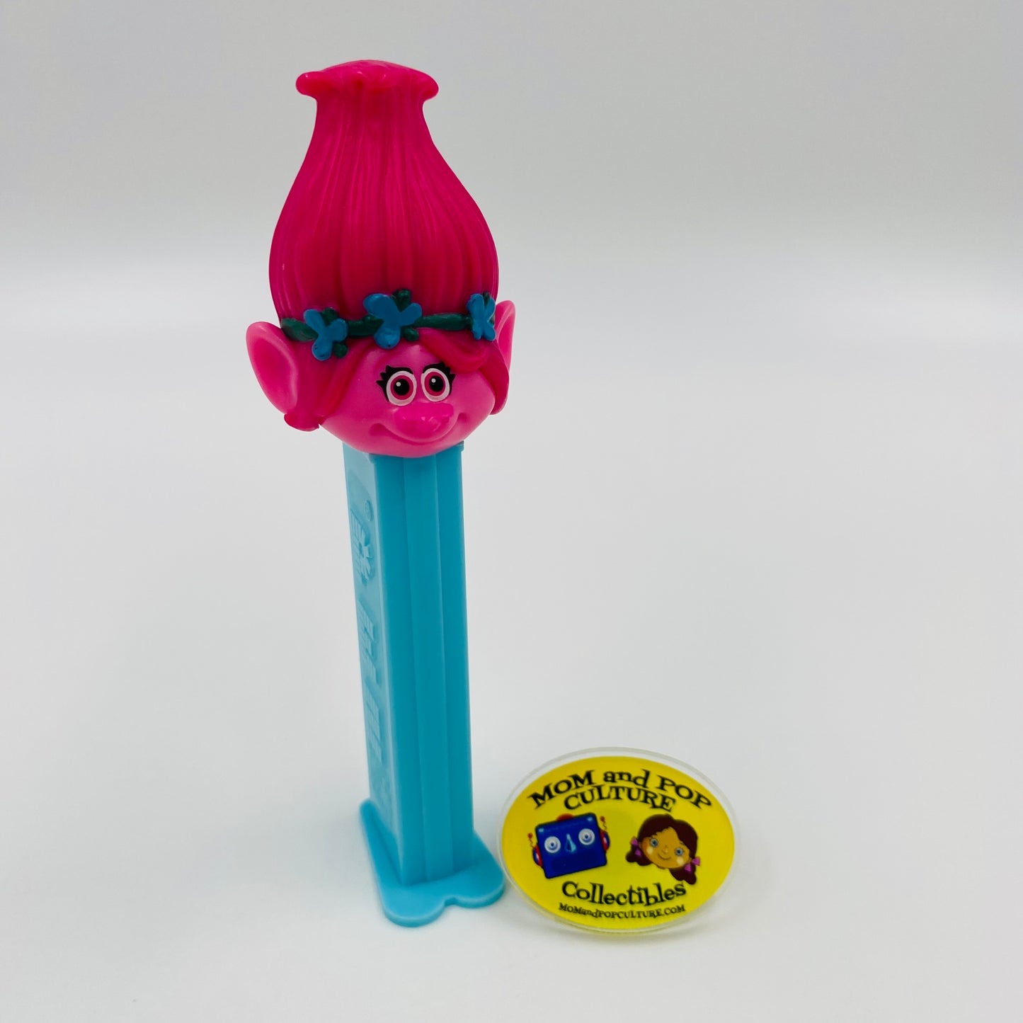 Trolls Poppy PEZ dispenser (2016) loose 7.5 China