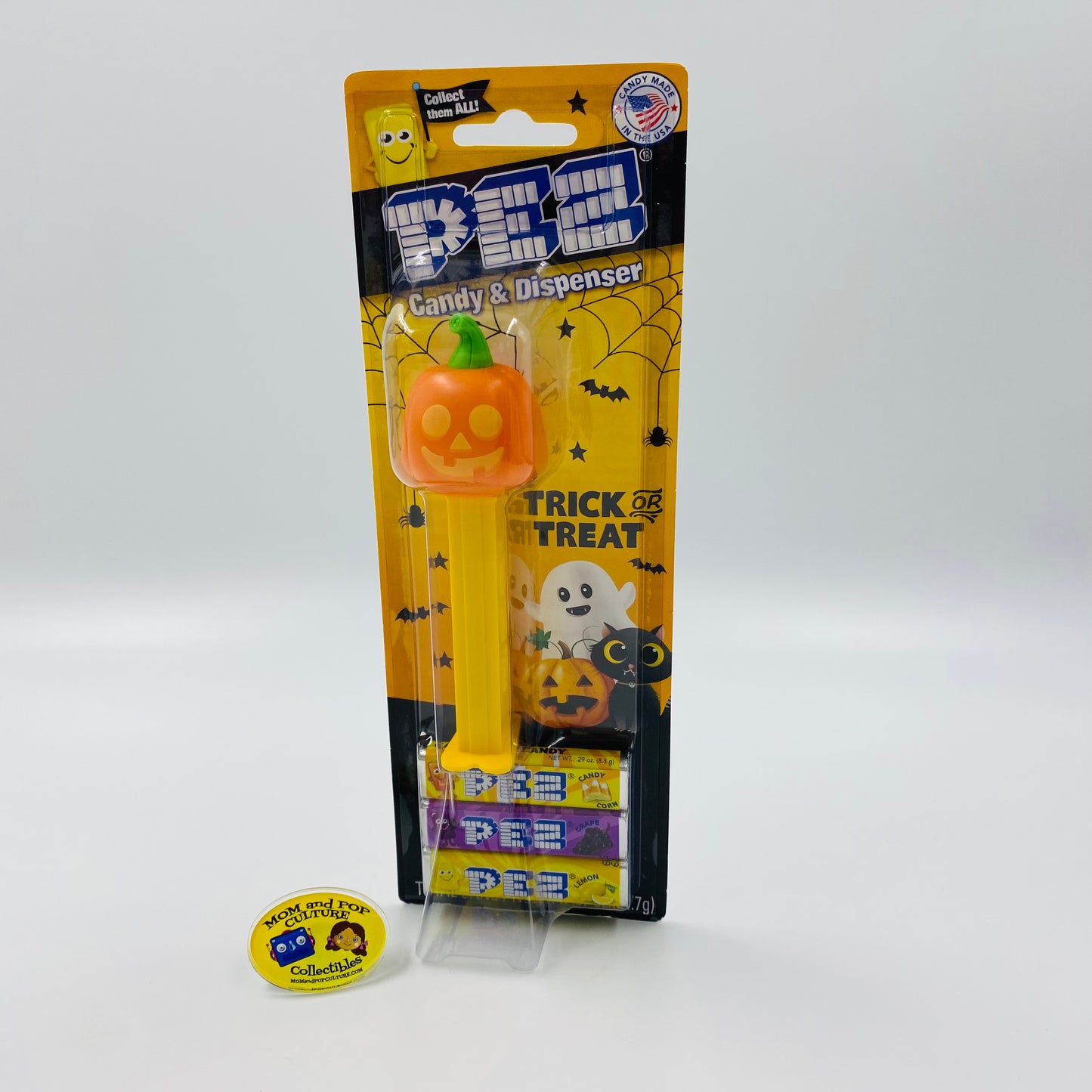 Halloween Jack O Lantern PEZ dispenser (2022) carded 7.5 Hungary