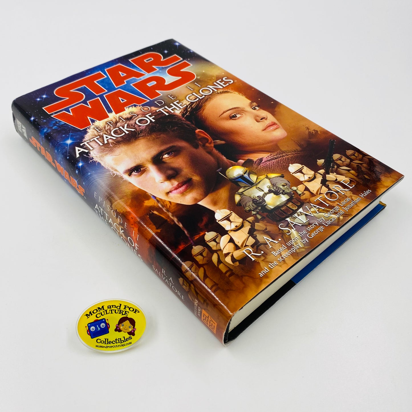 Star Wars Episode II Attack of the Clones first edition hardcover by R. A. Salvatore (2002) Del Rey