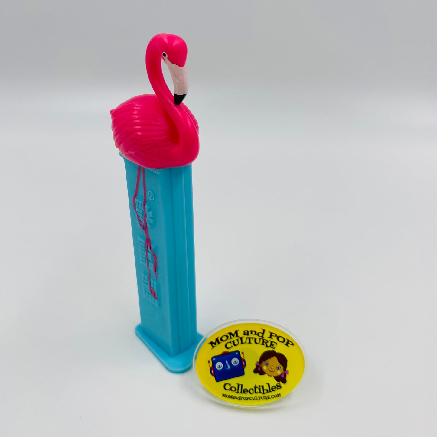 PEZ Animals Floyd the Flamingo PEZ dispenser (2018) loose 7.5 China