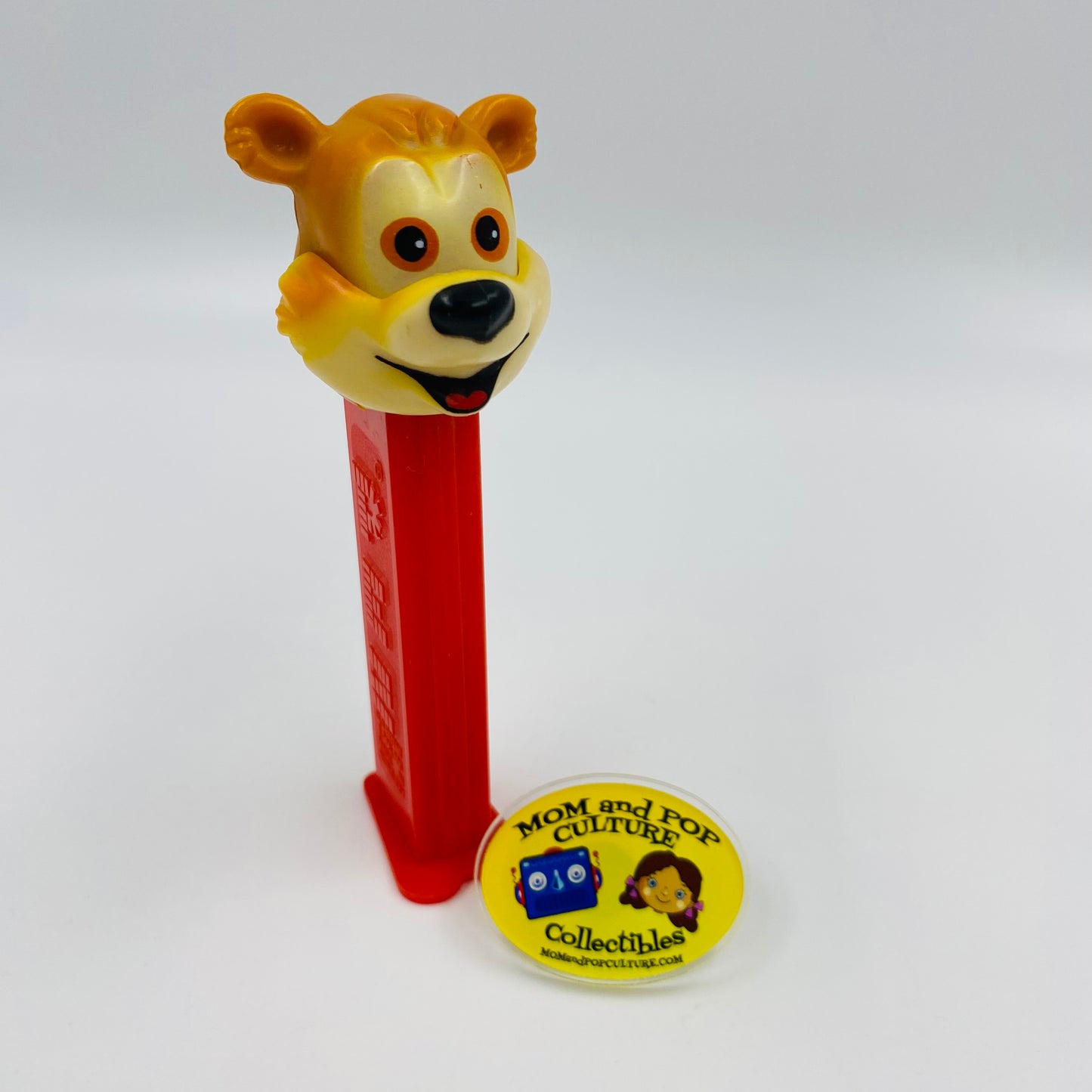 FAO Schwarz Bear (red stem) PEZ dispenser (1999) loose 4.9 Hungary