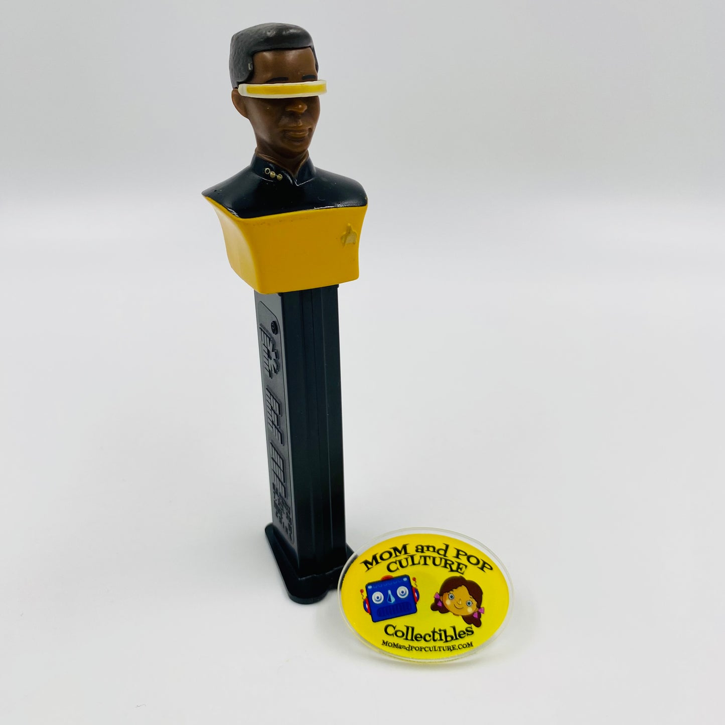 Star Trek the Next Generation Geordi La Forge PEZ dispenser (2012) loose 7.5 China