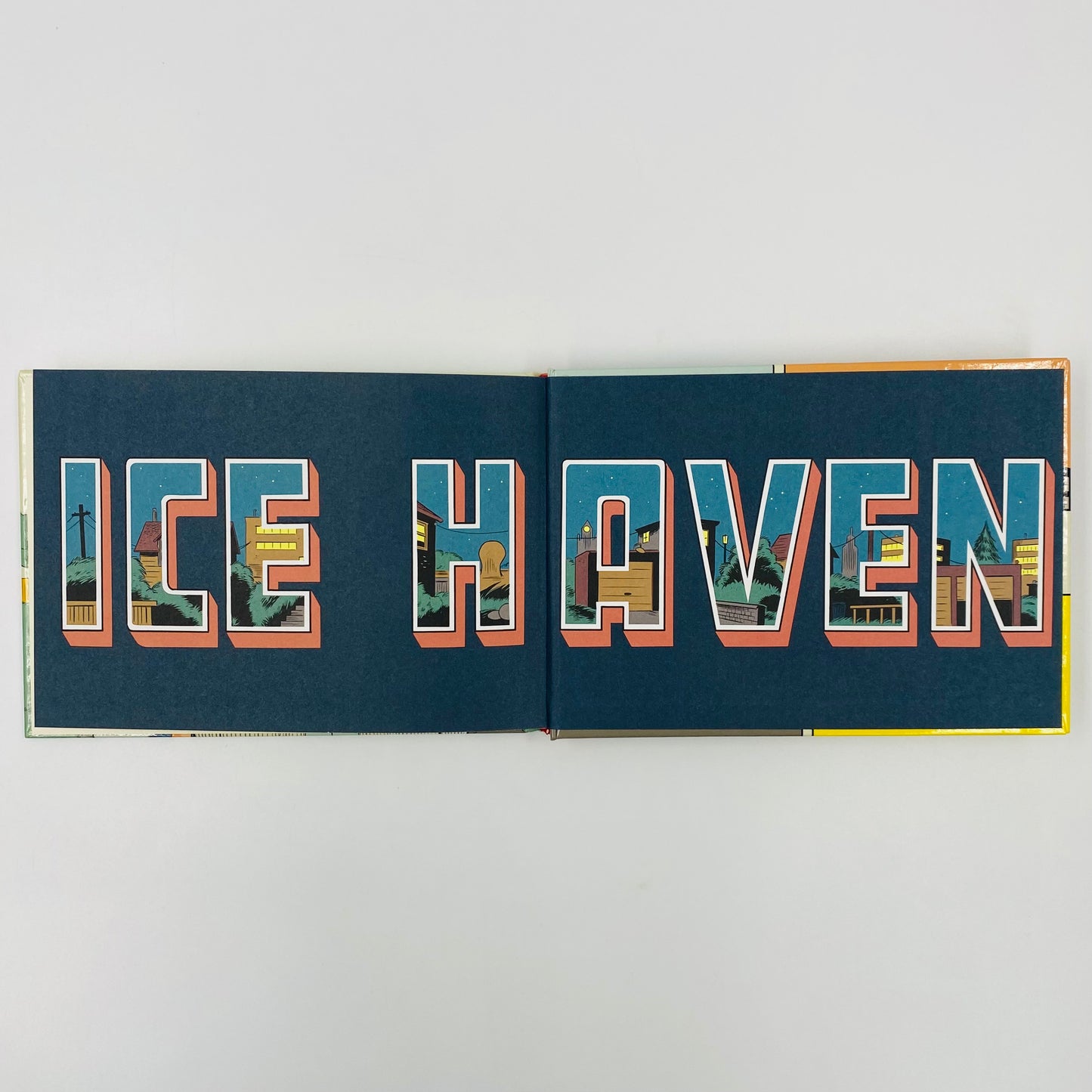 Ice Haven 1st edition signed HC (2005) Fantagraphics (SIGNED)