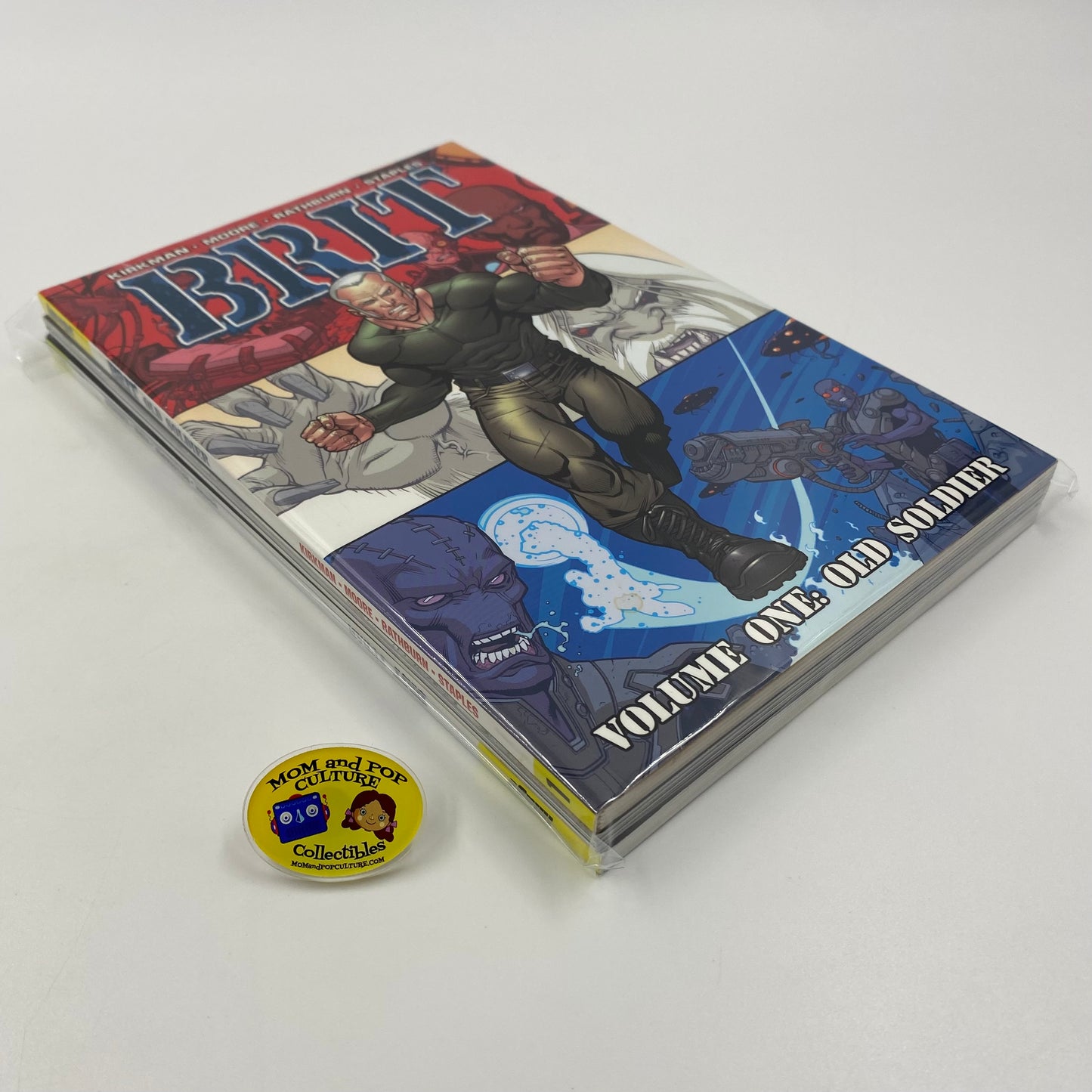 Brit volume 1-3 TP 1st printings (2007, 2008, 2009) Image