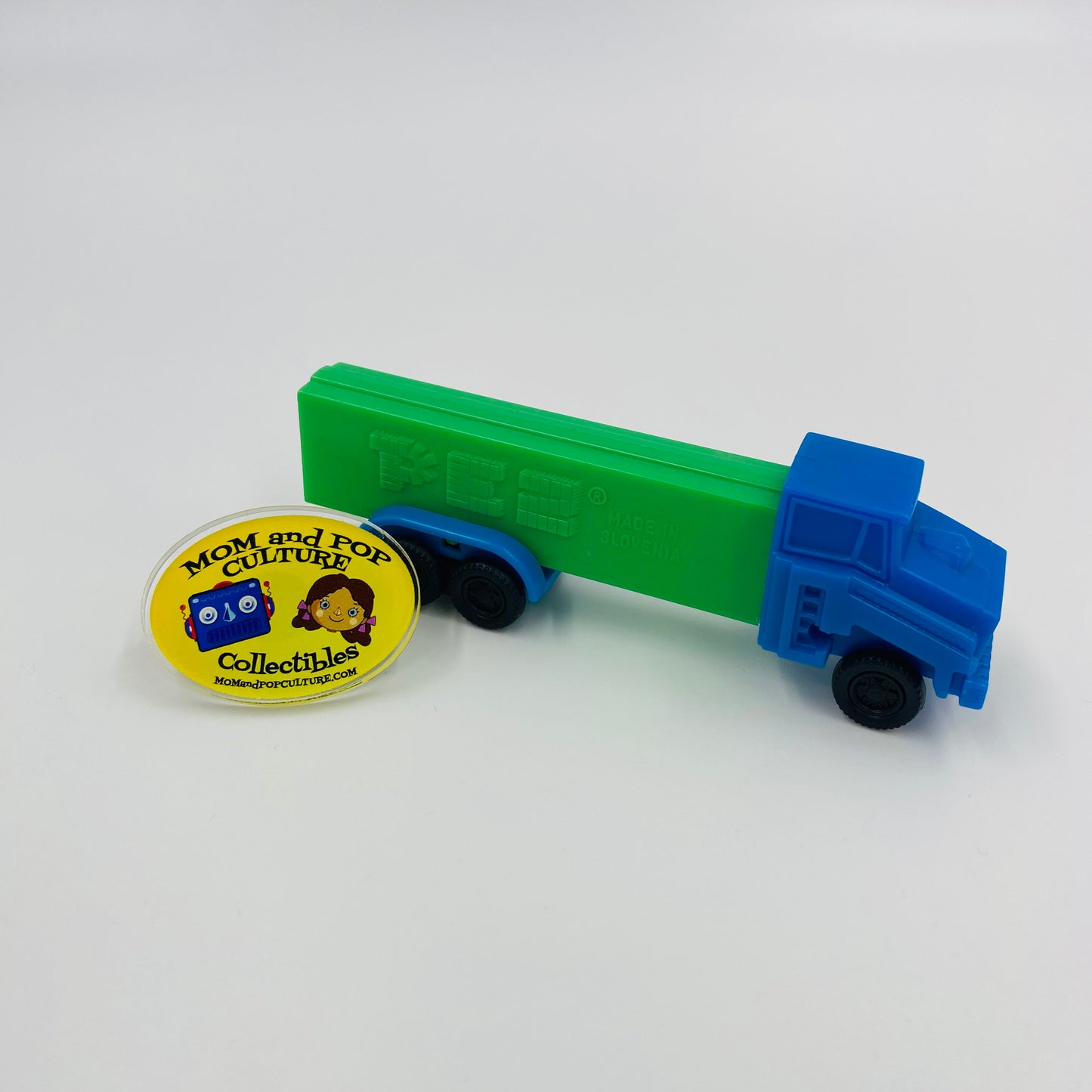 PEZ Trucks Series D R2 blue cab/green trailer PEZ dispenser (1991) loose 4.9 Slovenia
