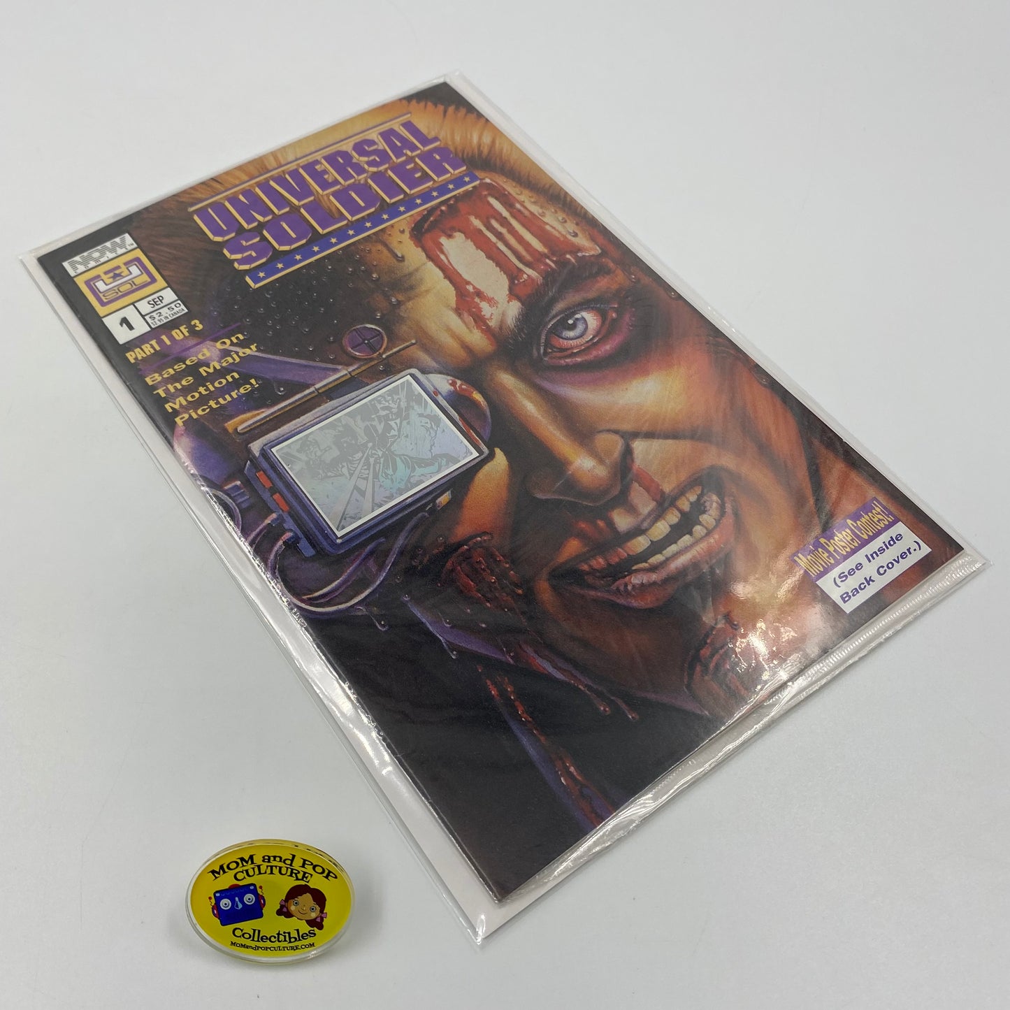 Universal Soldier #1 bagged direct edition (1992) Now (FN)