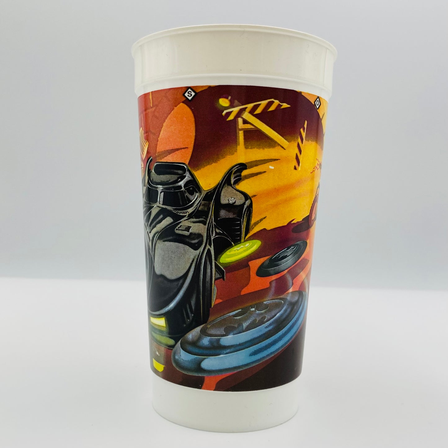 Batman Returns Batmobile 32oz plastic cup (1992) Mcdonald's
