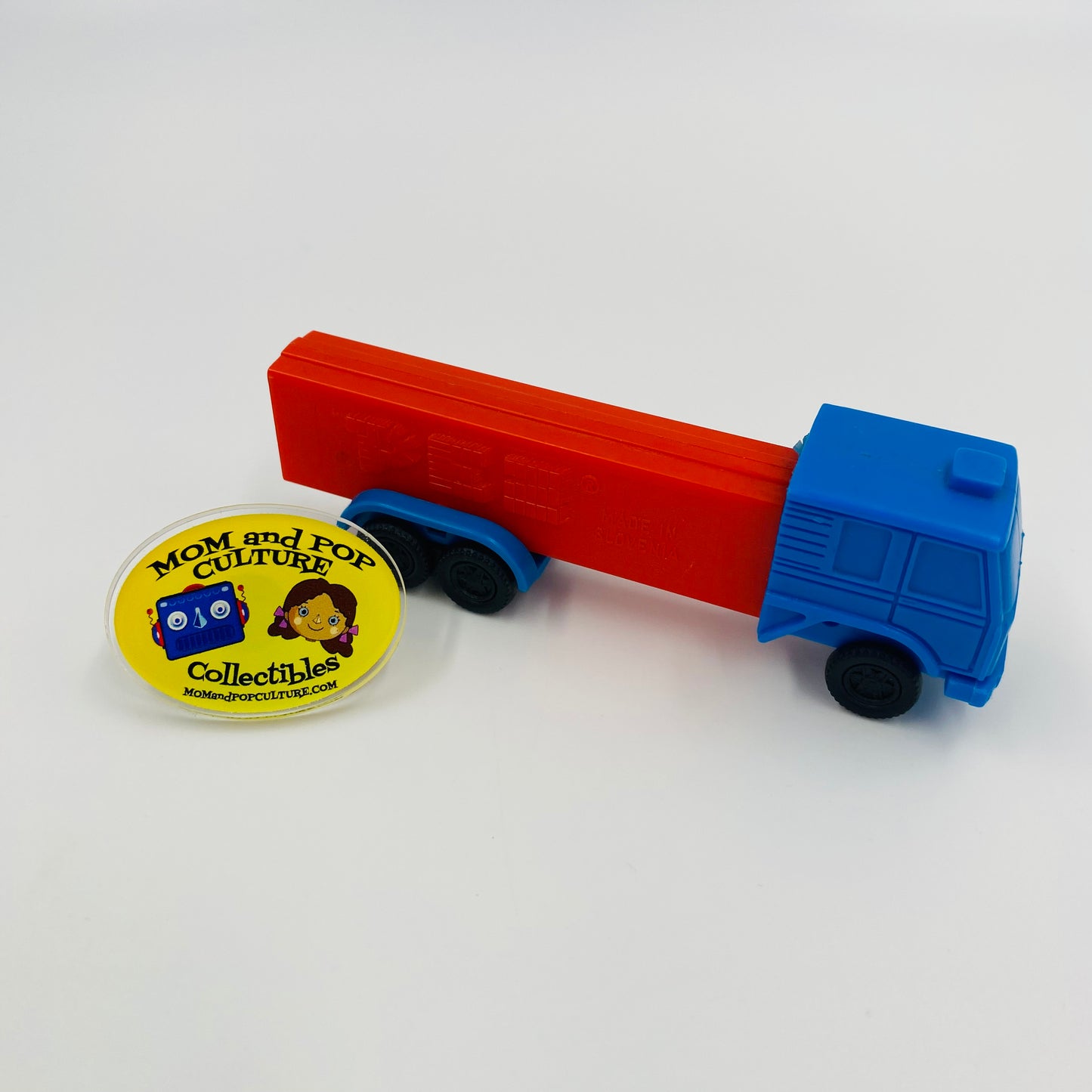 PEZ Trucks Series D R4 blue cab/red trailer PEZ dispenser (1991) loose 4.9 Slovenia