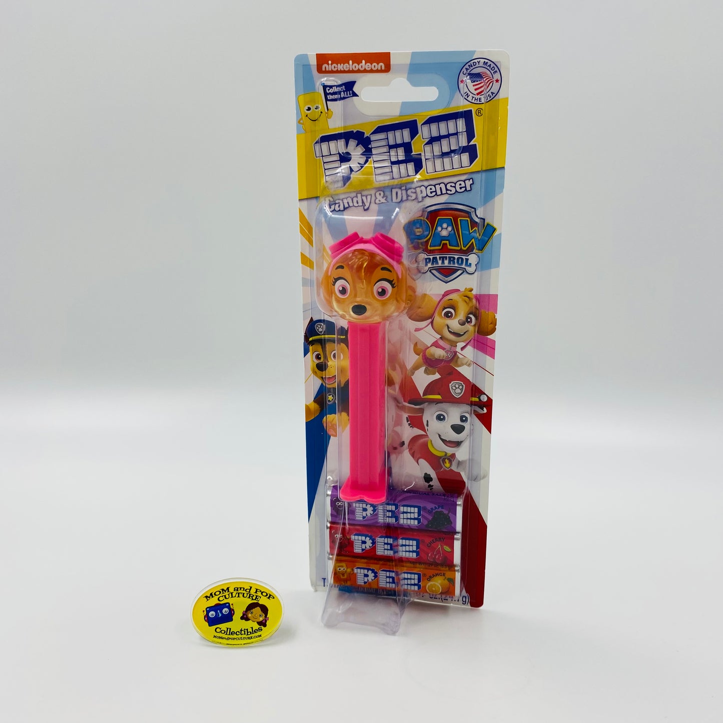 Paw Patrol Crystal Skye PEZ dispenser (2021) carded 7.5 China