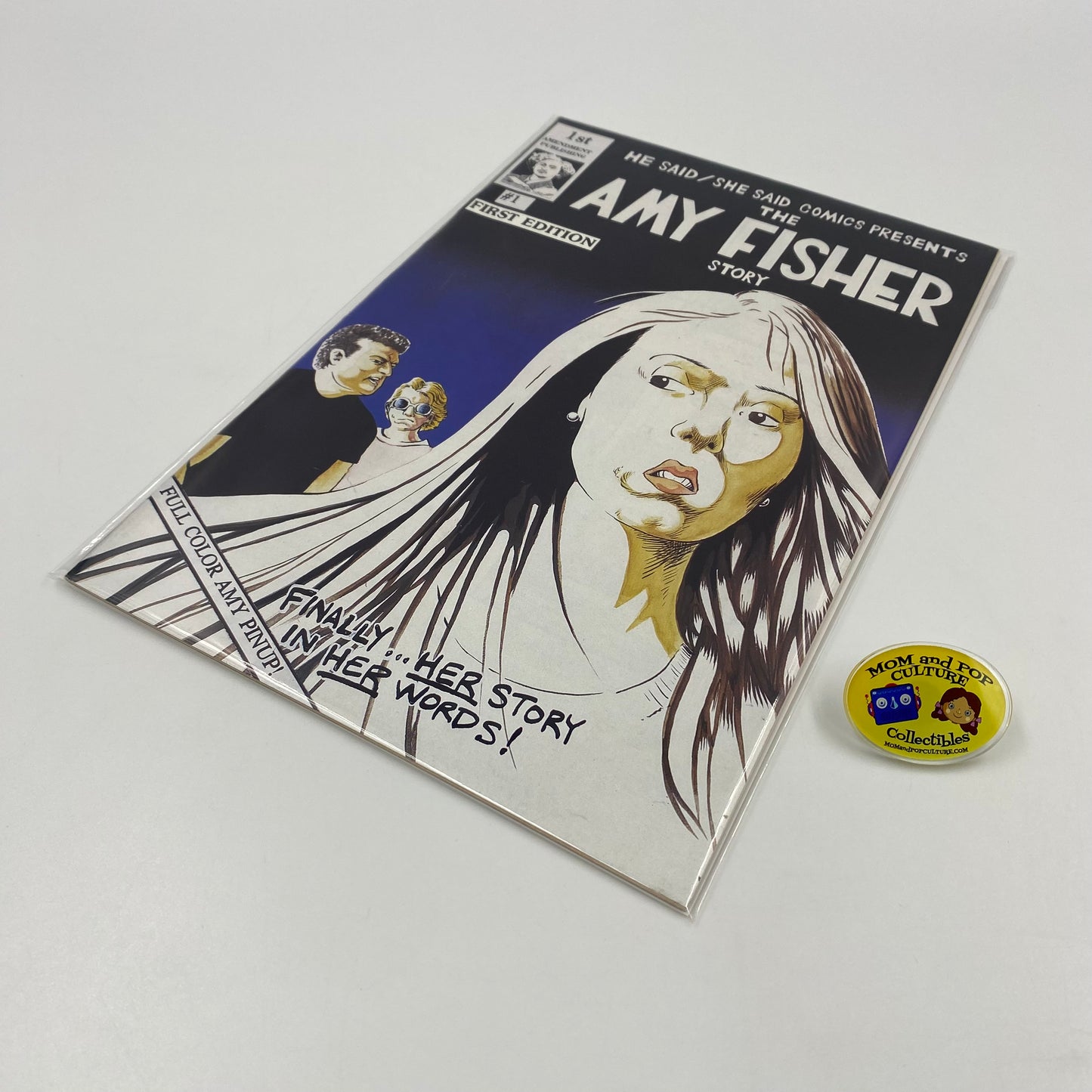 He Said/She Said Comics Presents #1 The Amy Fisher/Joey Buttafuoco Story (1993) 1st Amendment (VG)