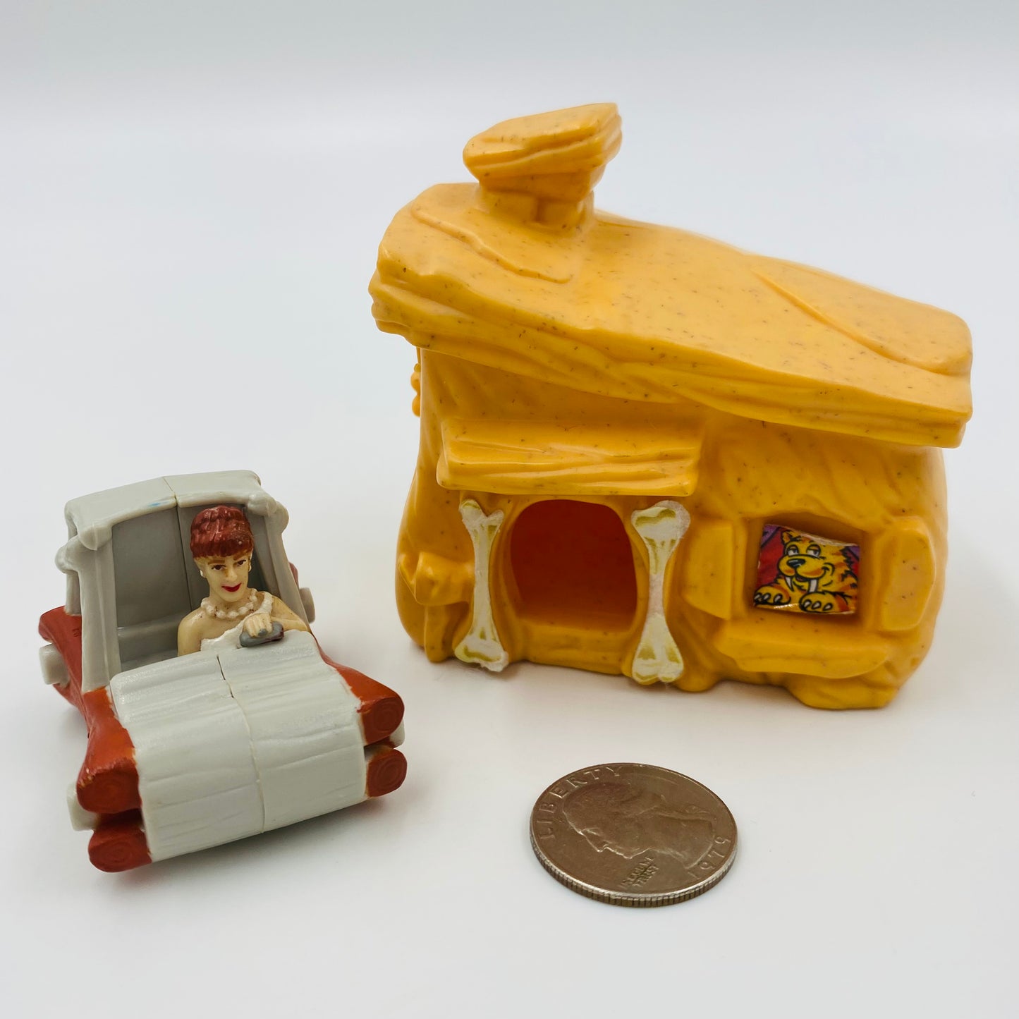 The Flintstones Wilma & The Flintstone’s House McDonald's Happy Meal toy (1993) loose