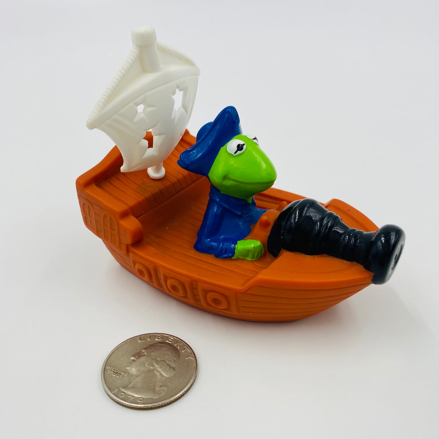 Muppet Treasure Island Kermit McDonald's Happy Meal toy (1995) loose