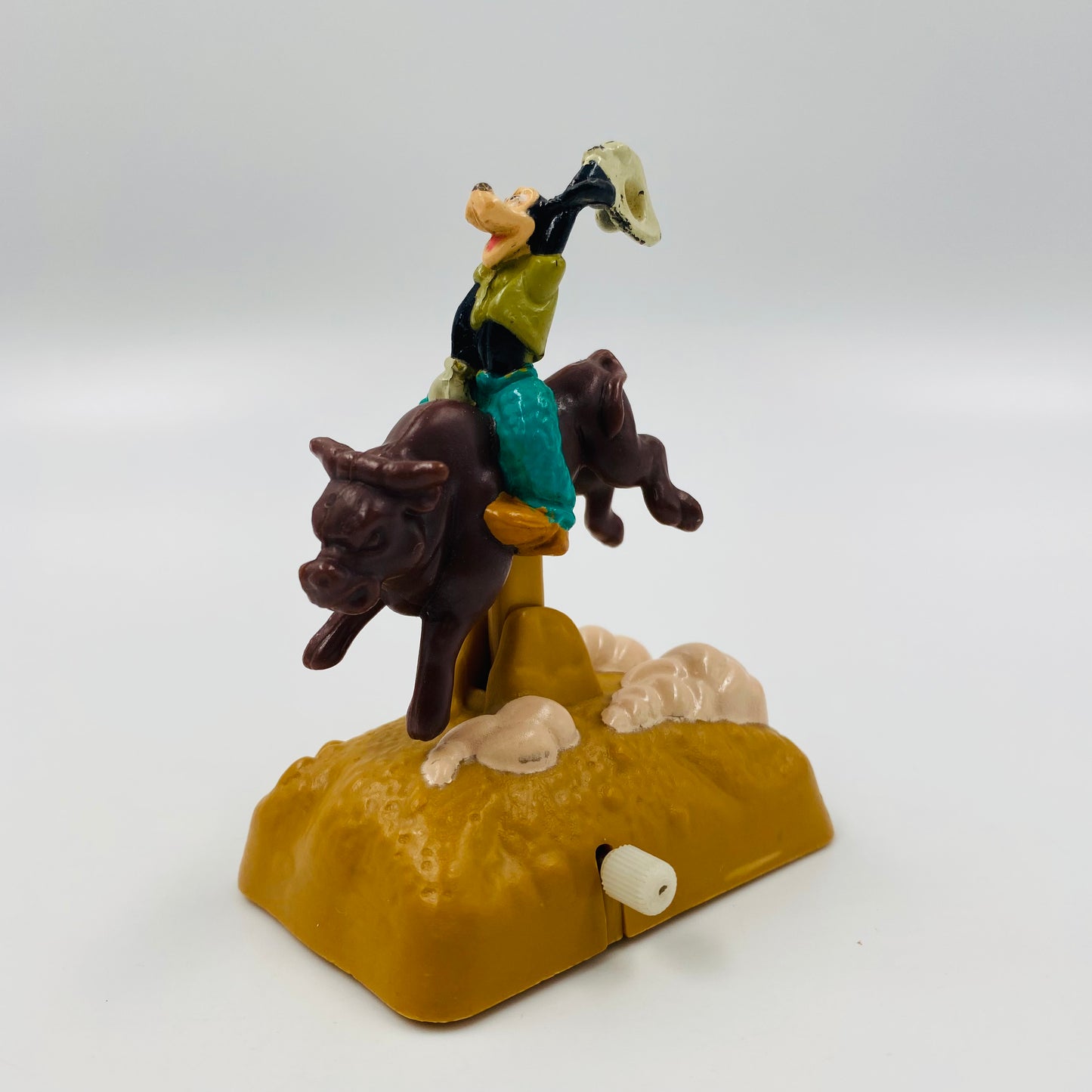 A Goofy Movie Goofy on Bucking Bronco Burger King Kids' Meal toy (1995) loose