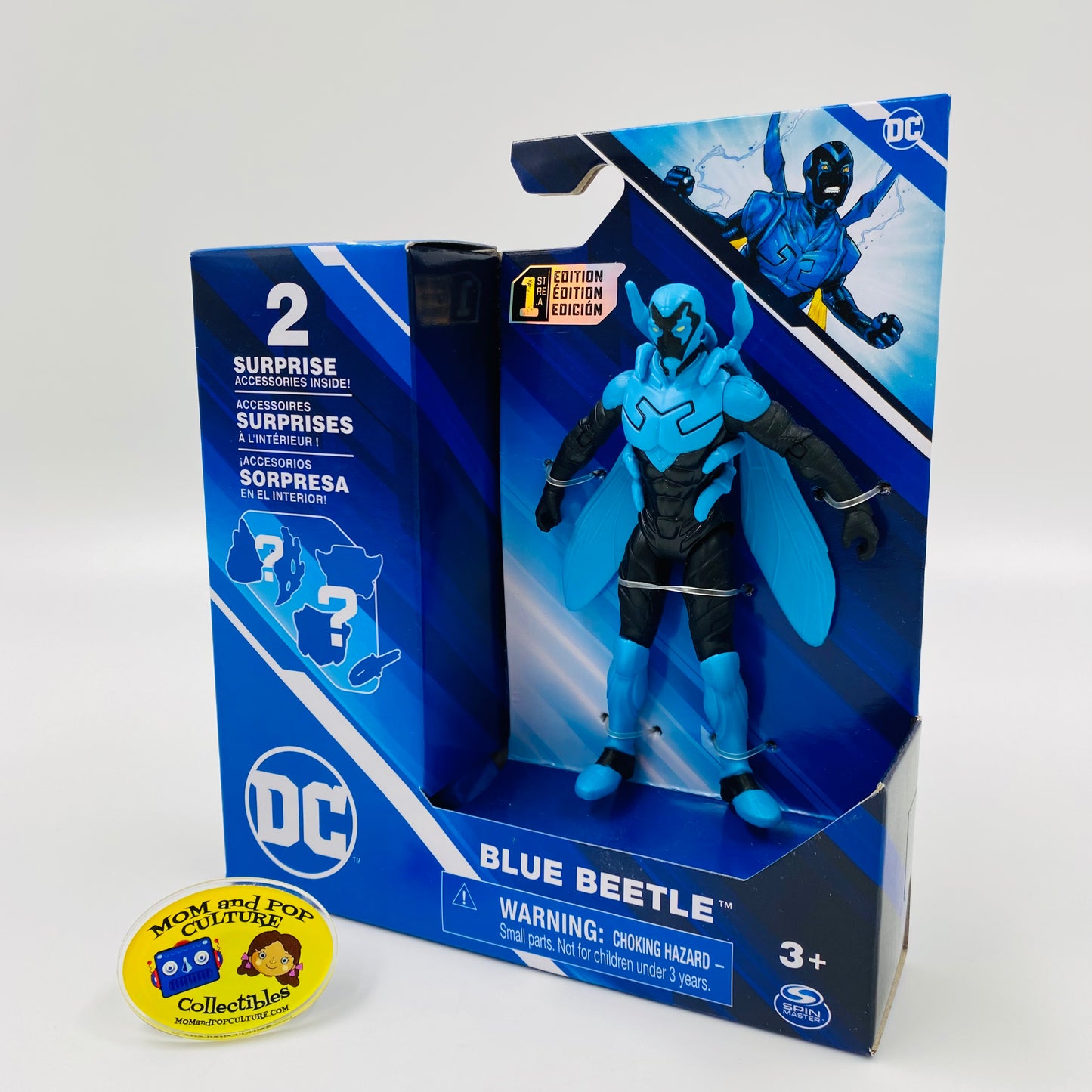 DC Blue Beetle carded 4” action figure (2023) Spin Master