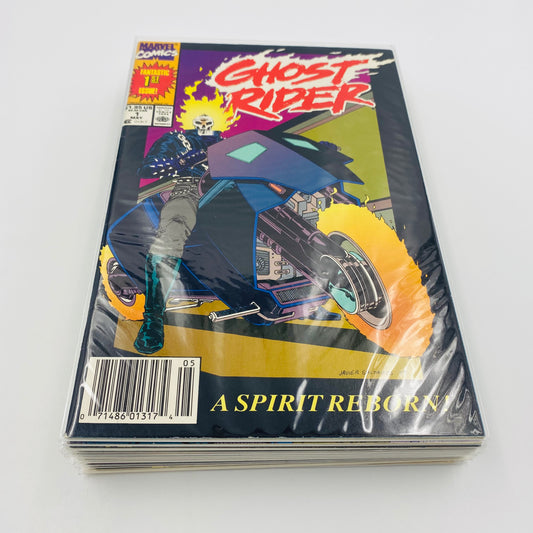 Ghost Rider #1-93 (1990-1998) #94 (2007) #-1 (1997) Annual #1-2 (1993-1994) Marvel Age #87 (1990) Ghost Rider/Punisher Hearts of Darkness (1991) Ghost Rider & Cable (1991) Ghost Rider Crossroads (1995) Marvel Midnight Sons