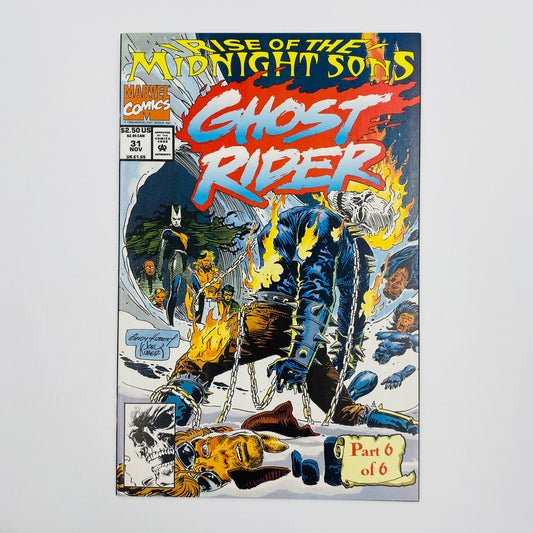 Ghost Rider #31 Rise of the Midnight Sons part 6 of 6 (1992) Marvel