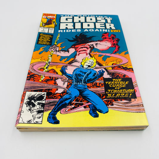 The Original Ghost Rider Rides Again #1-7 (1991-1992) reprinting Ghost Rider #68-81 (1982-1983) Marvel