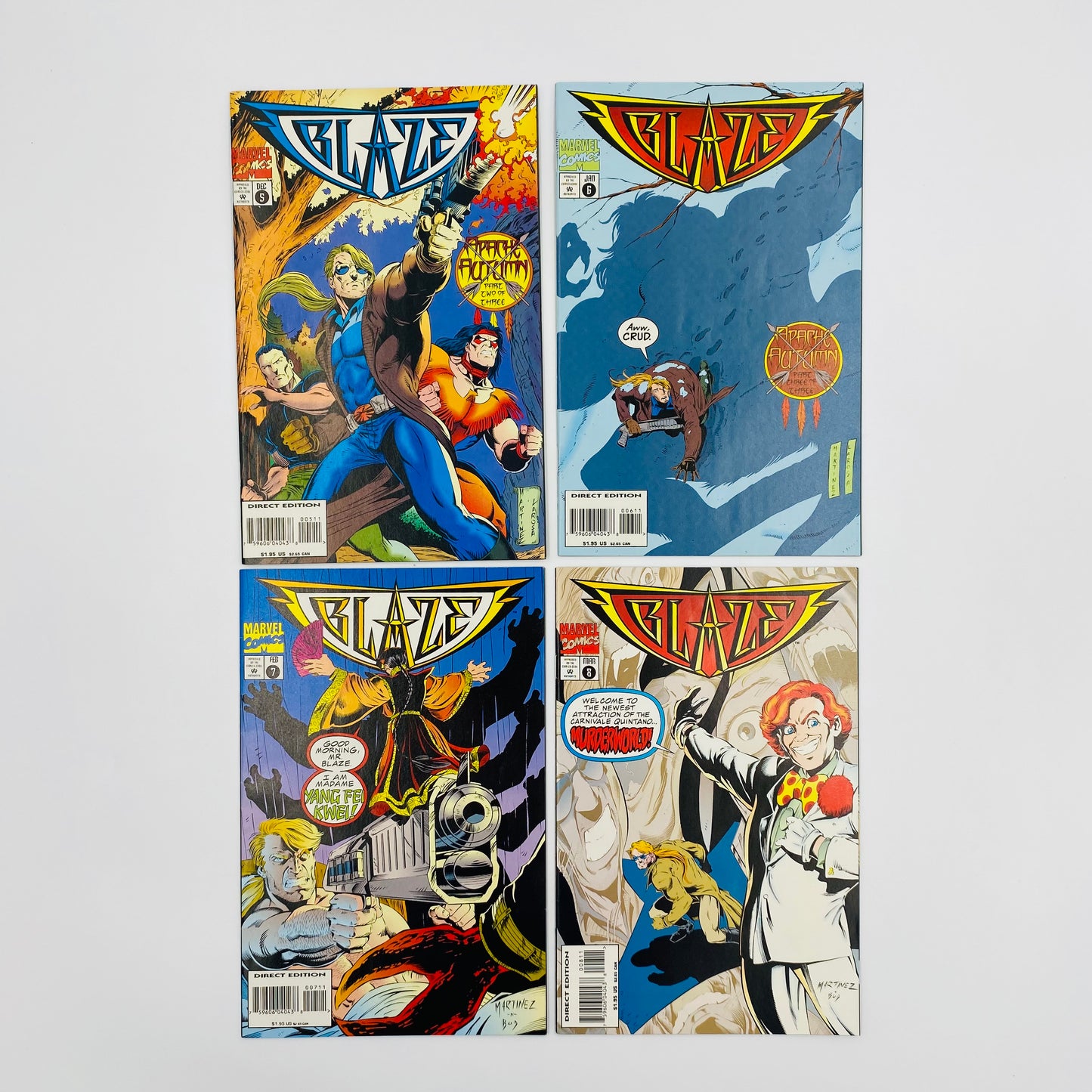 Blaze #1-12 (1994-1995) Marvel Midnight Sons