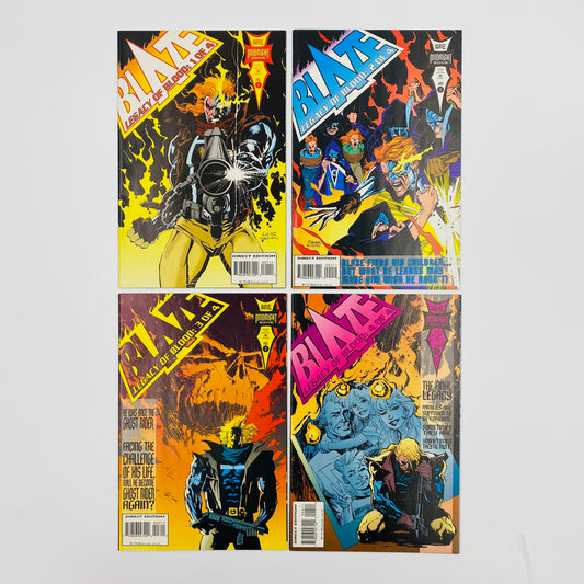 Blaze Legacy of Blood #1-4 (1993-1994) Marvel Midnight Sons