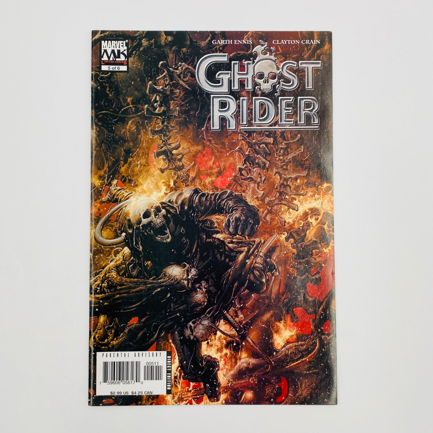 Ghost Rider #1-6 “Road to Damnation” (2005-2006) Marvel Knights