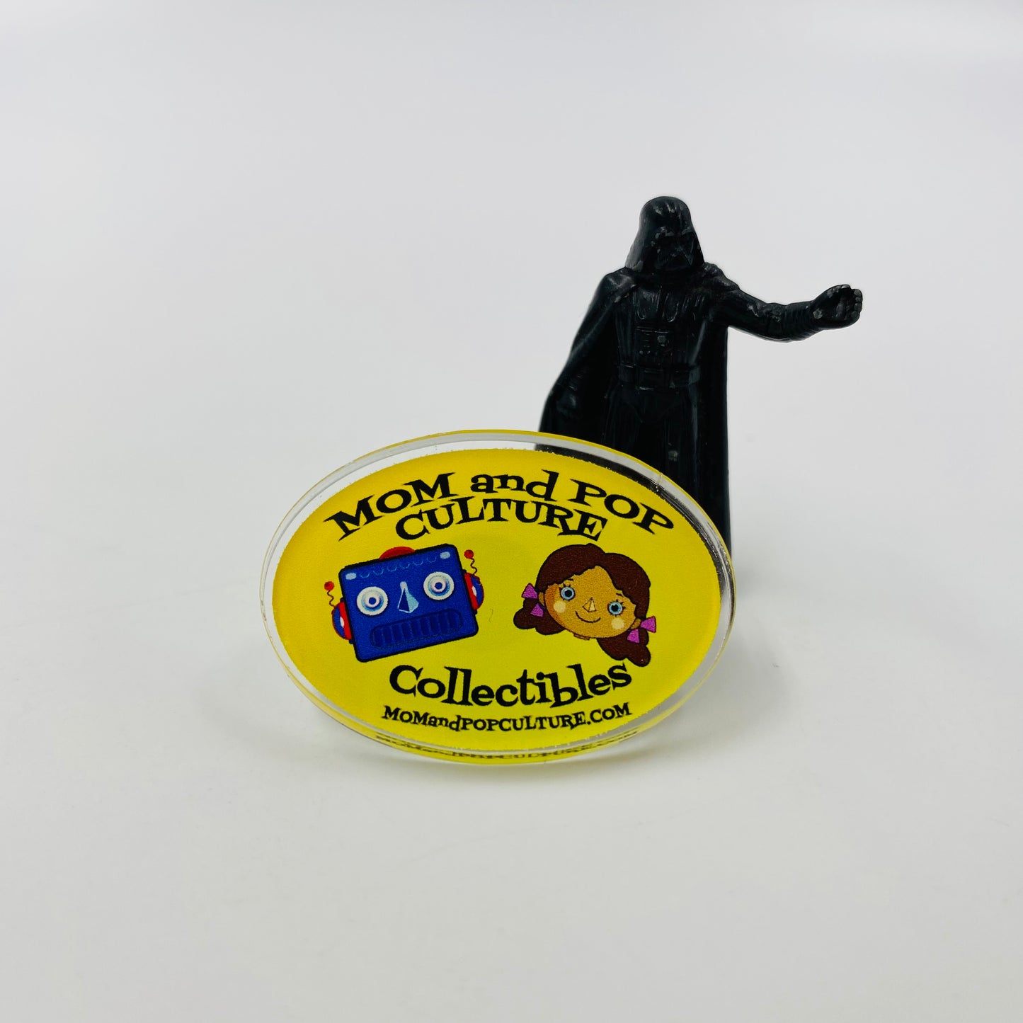 Star Wars Micro Collection Darth Vader (beckoning) loose 1.5” die-cast metal figurine (1982) Kenner