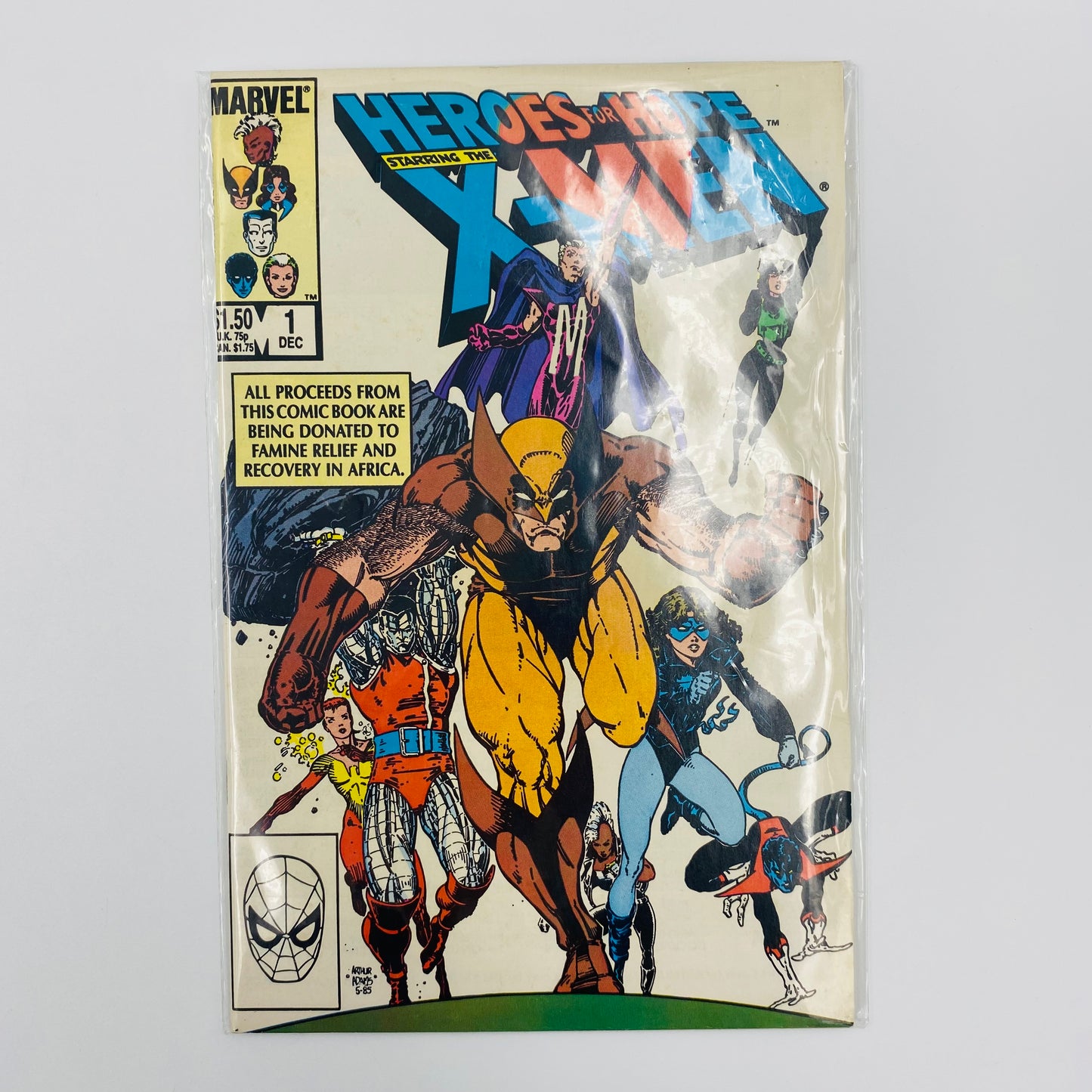 Heroes for Hope Starring the X-Men (1985) Marvel