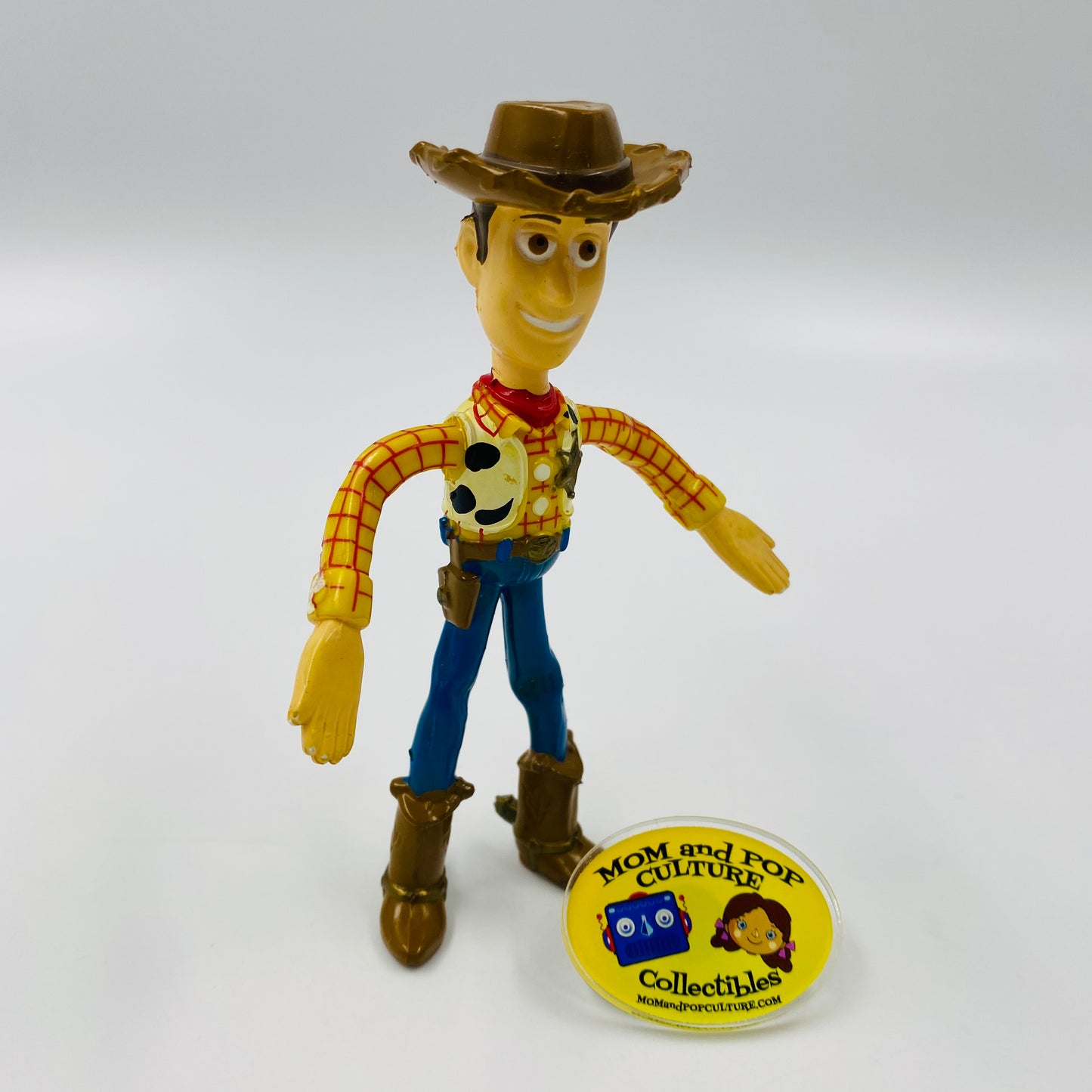 Toy Story Woody 4.5” bendable figure (1995) Think Way
