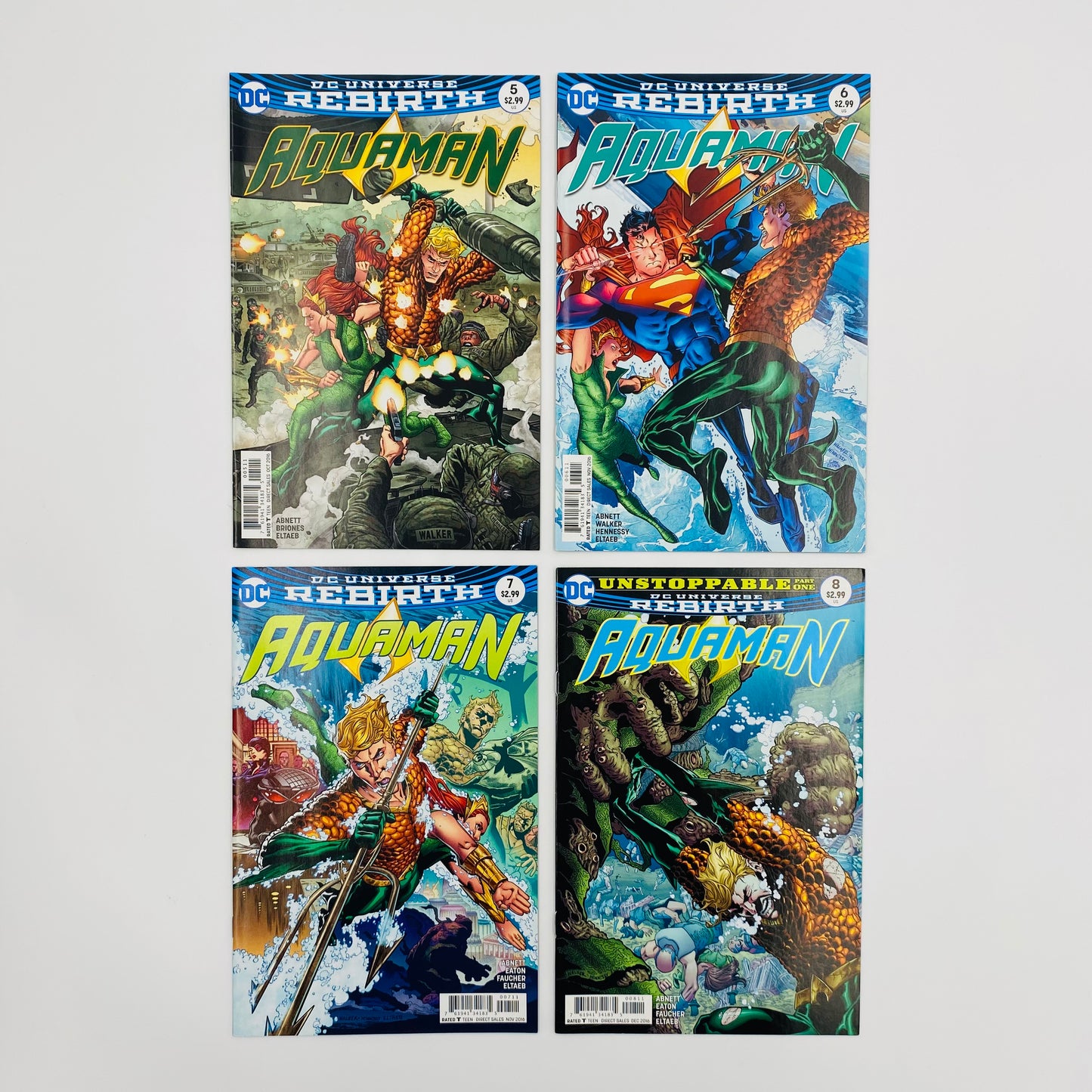Aquaman #1-24 “DCU Rebirth” (2016-2017) DC