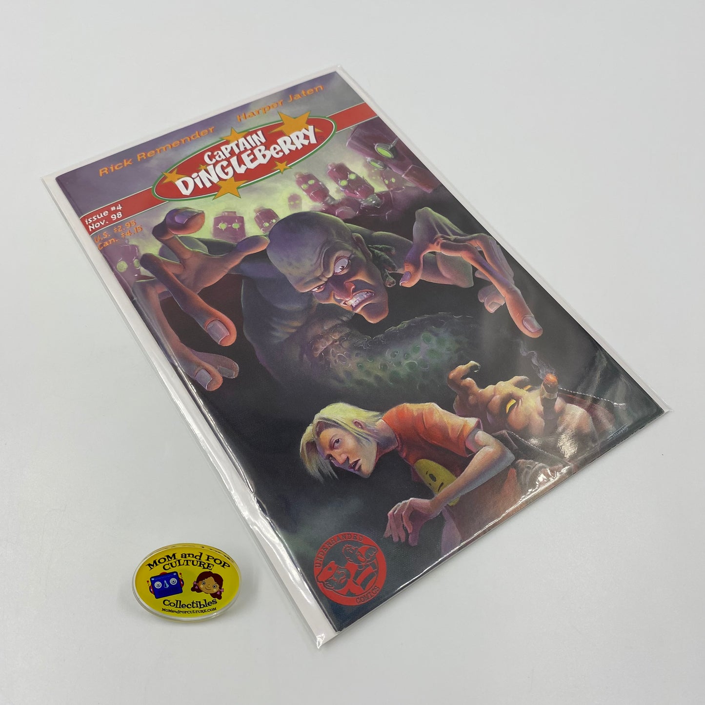 Captain Dingleberry #4 (1998) Underhanded (VF-)