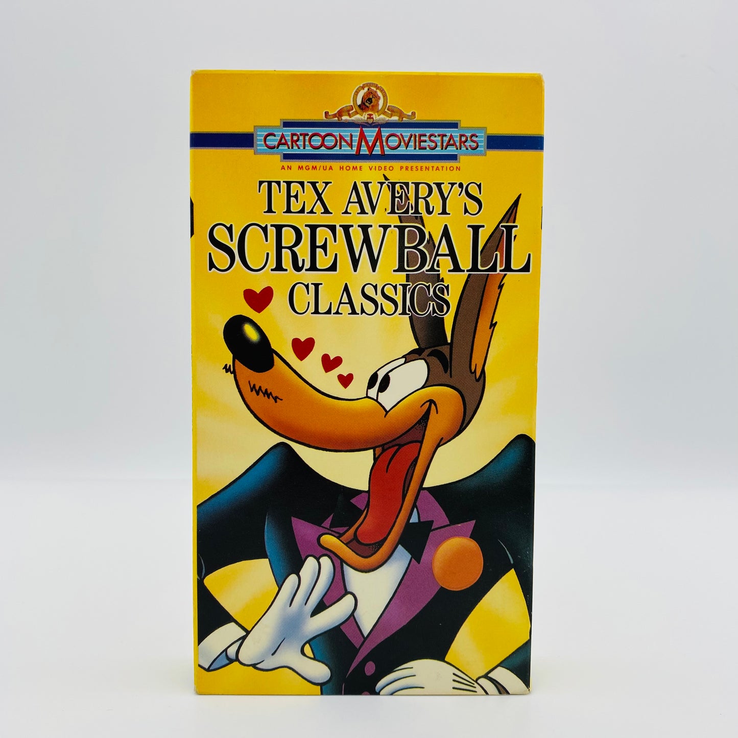 Tex Avery’s Screwball Classics volumes 1-4 VHS tapes (1988, 1989, 1991, 1992) MGM/UA Home Video