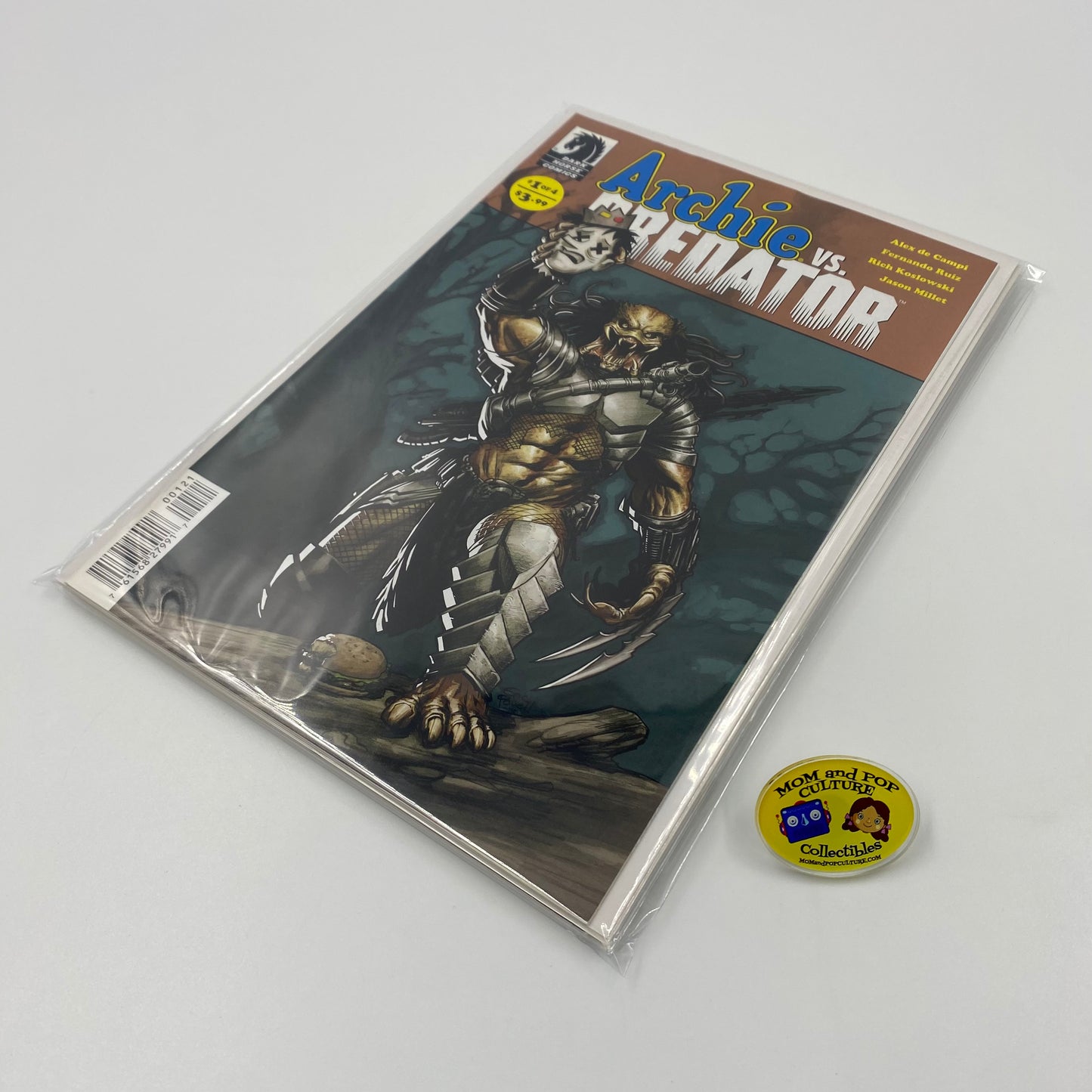 Archie VS Predator #1-4 (2015) Dark Horse (FN-, VF-, FN, FN-)