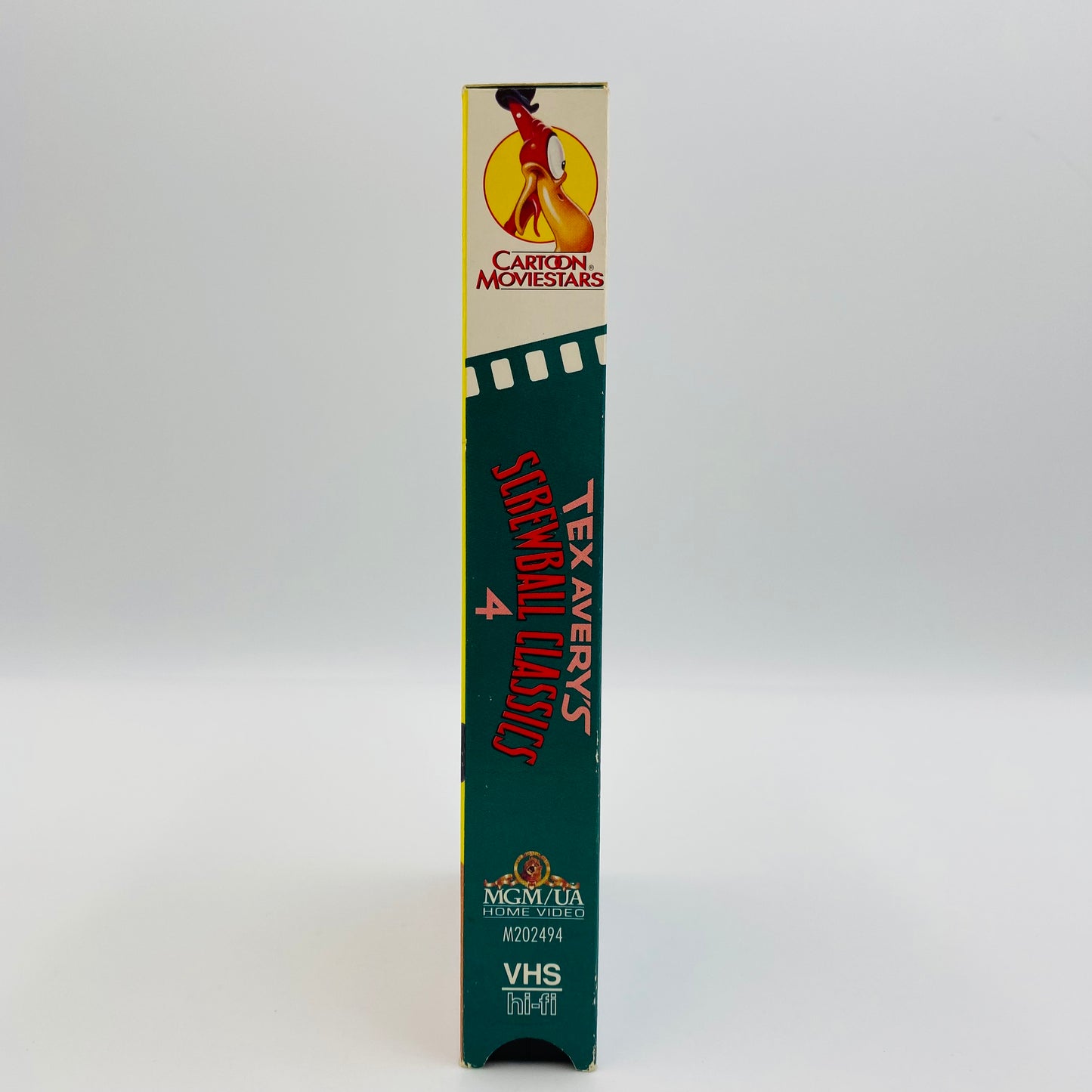 Tex Avery’s Screwball Classics volumes 1-4 VHS tapes (1988, 1989, 1991, 1992) MGM/UA Home Video