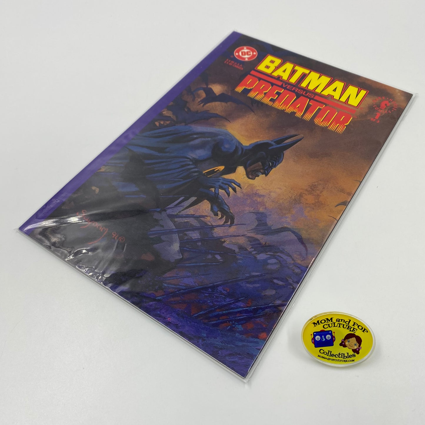 Batman VS Predator #1A (1991) DC & Dark Horse (VF-)