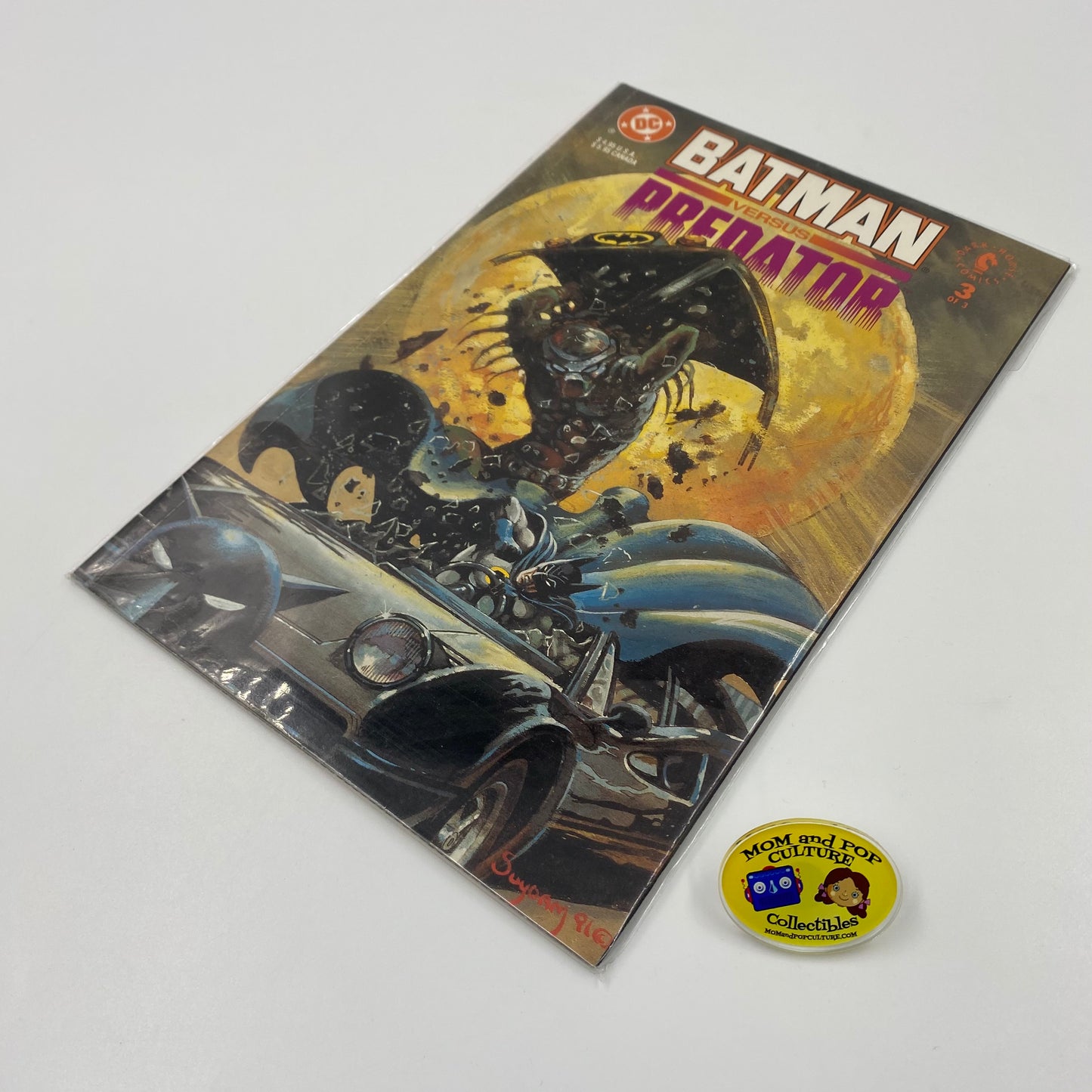 Batman VS Predator #3A (1991) DC & Dark Horse (VG+)