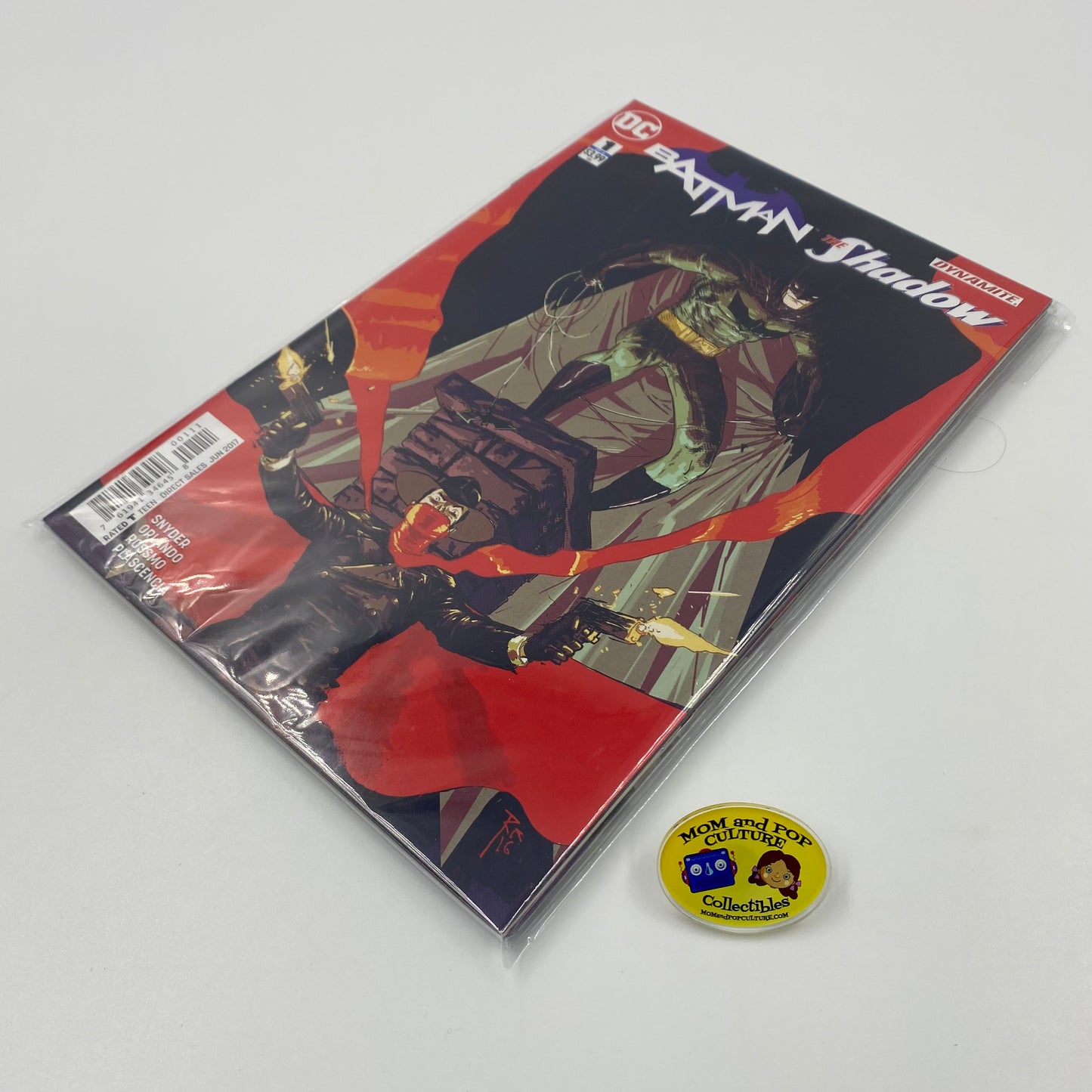 Batman The Shadow #1-6 (2017) DC & Dynamite (VF-, VF-, FN+, FN+, FN+, VF-)