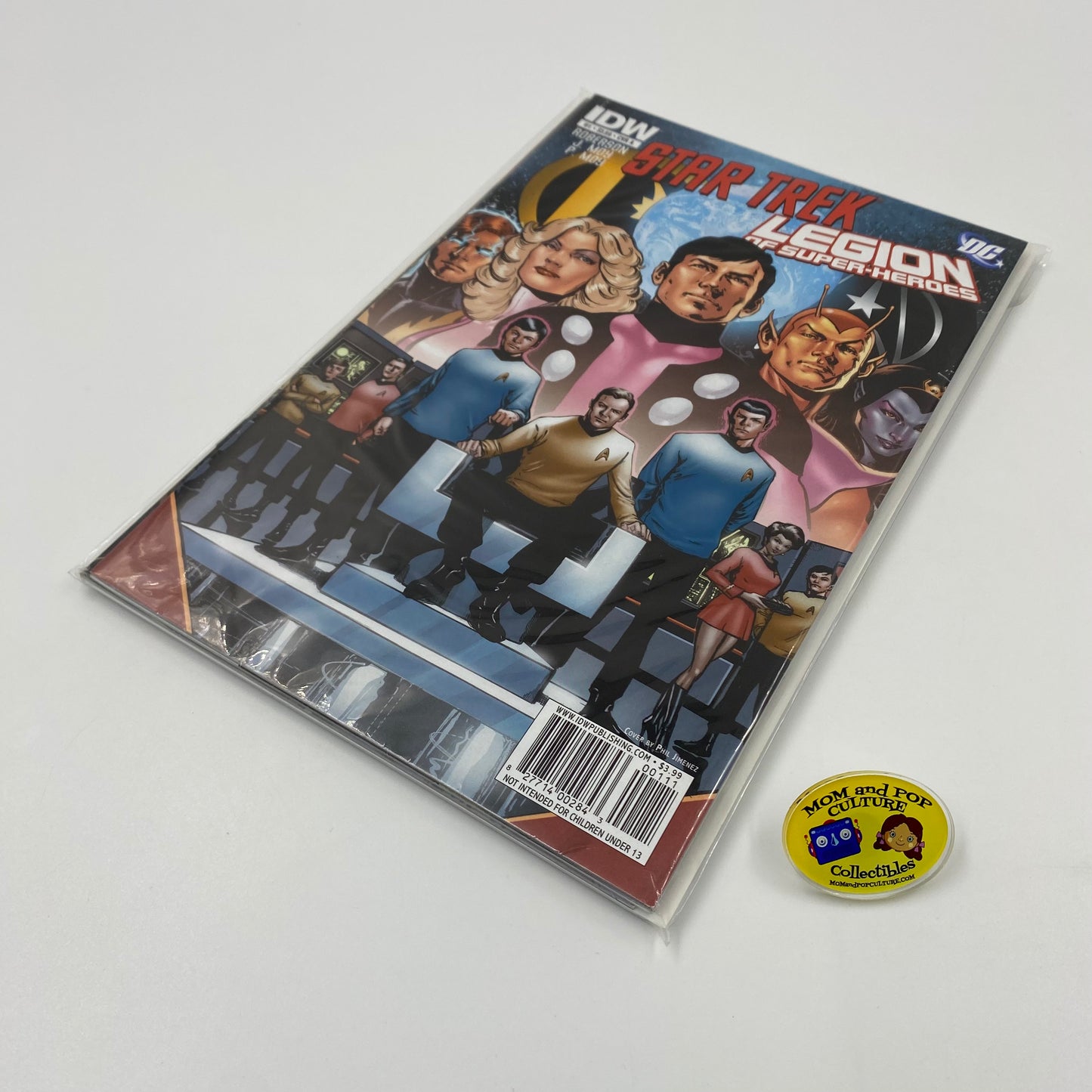 Star Trek Legion of Super Heroes #1-6 (2011-2012) IDW & DC (VF, VF, FN, FN+, VF-, FN)