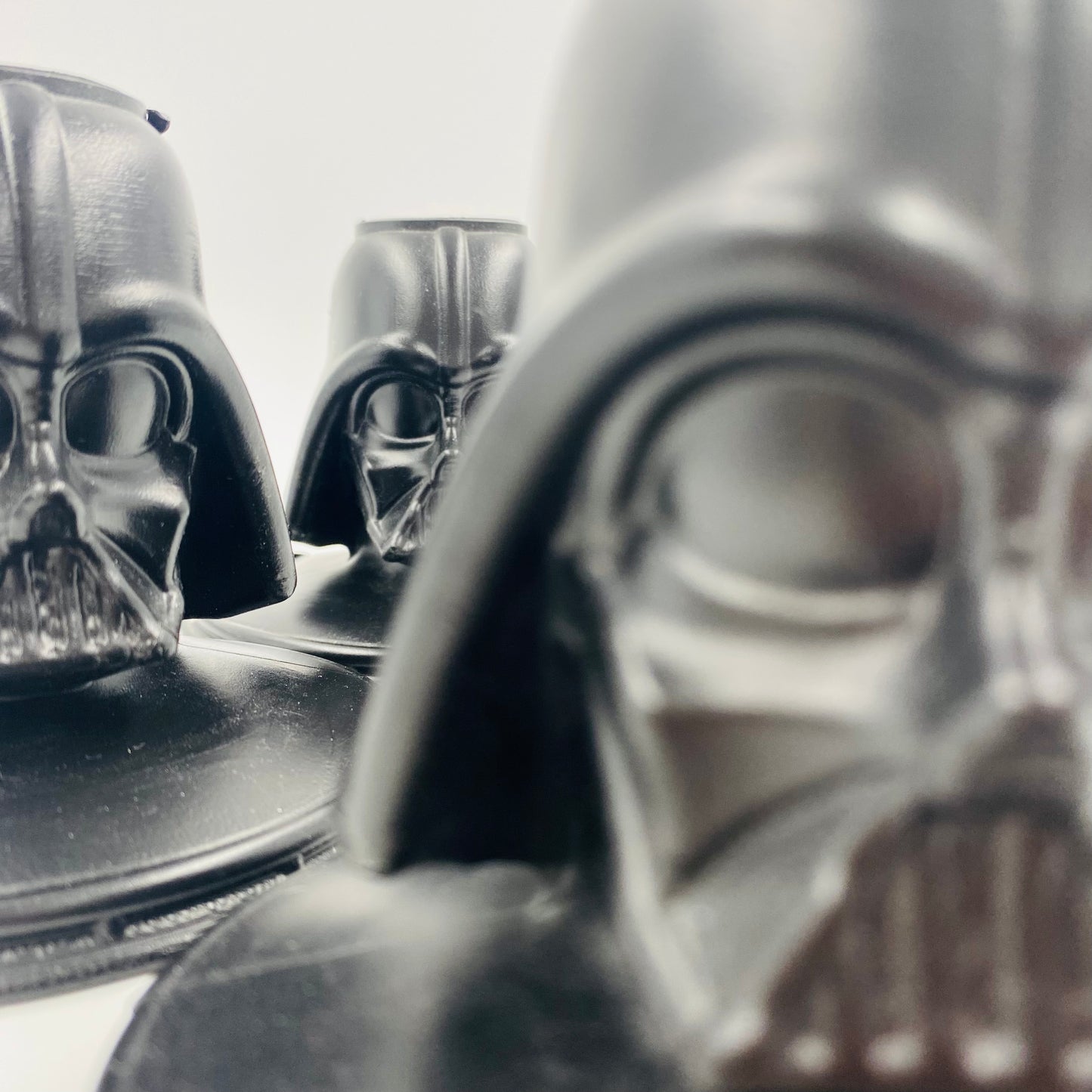Star Wars Episode III Revenge of the Sith set of 3 Darth Dew Slurpee cup toppers (2005) 7-11