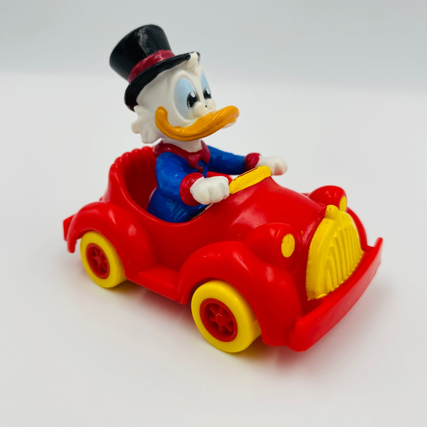 DuckTales Uncle Scrooge McDuck in Car McDonald's Happy Meal toy (1988) loose